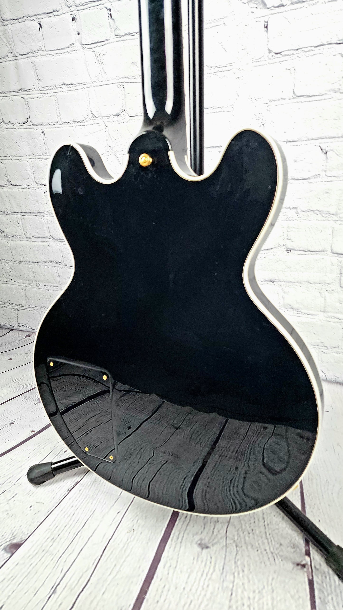 USED Gibson B.B. King Lucille Black Gloss Semi-Hollow 2007 Electric Guitar