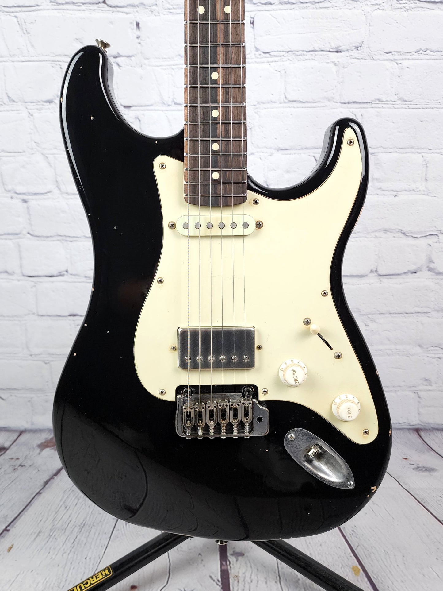 LSL Instruments Saticoy Custom H/S Reverse Headstock Stainless Frets Electric Guitar Black Gloss Nitro