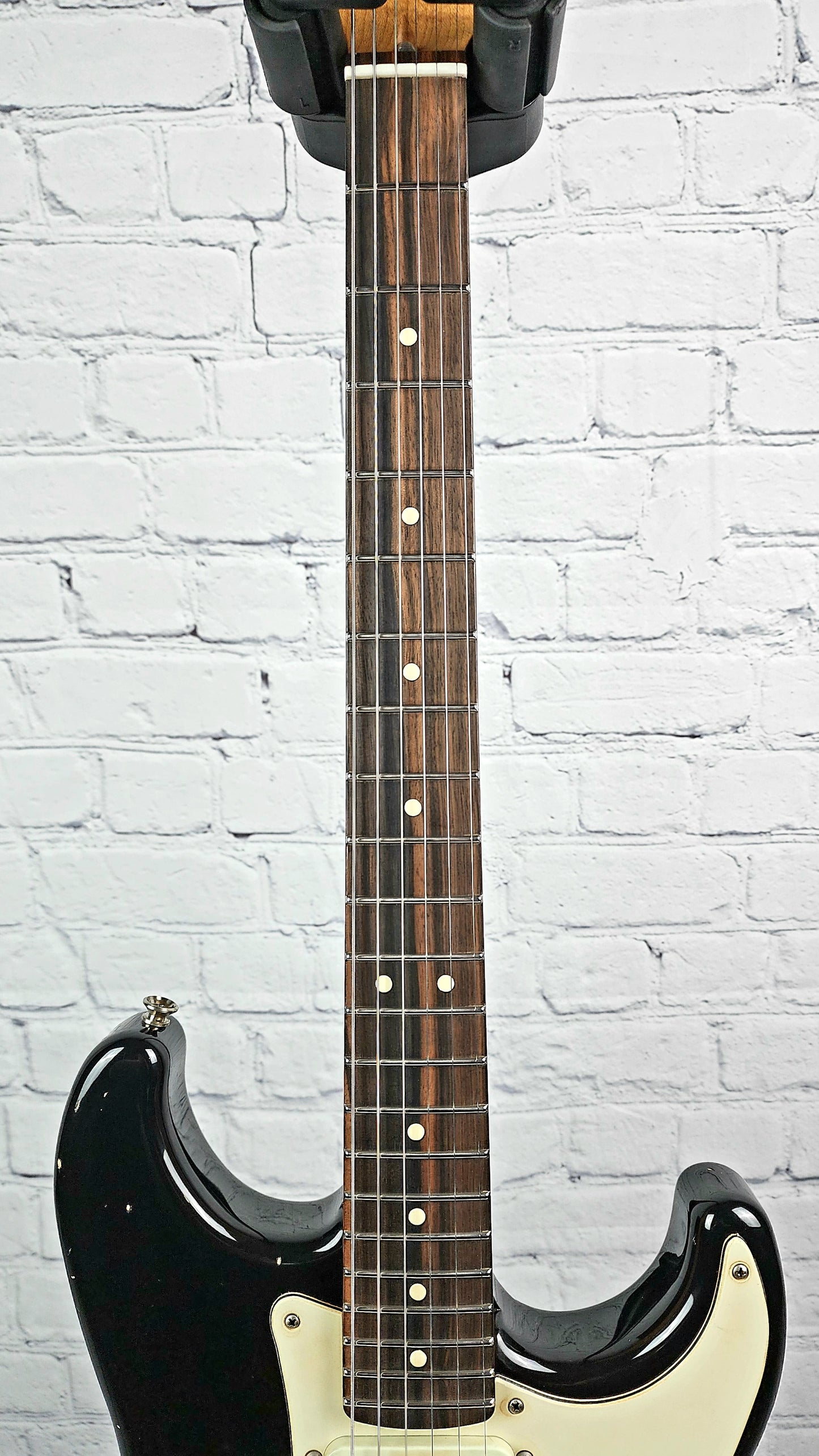 LSL Instruments Saticoy Custom H/S Reverse Headstock Stainless Frets Electric Guitar Black Gloss Nitro