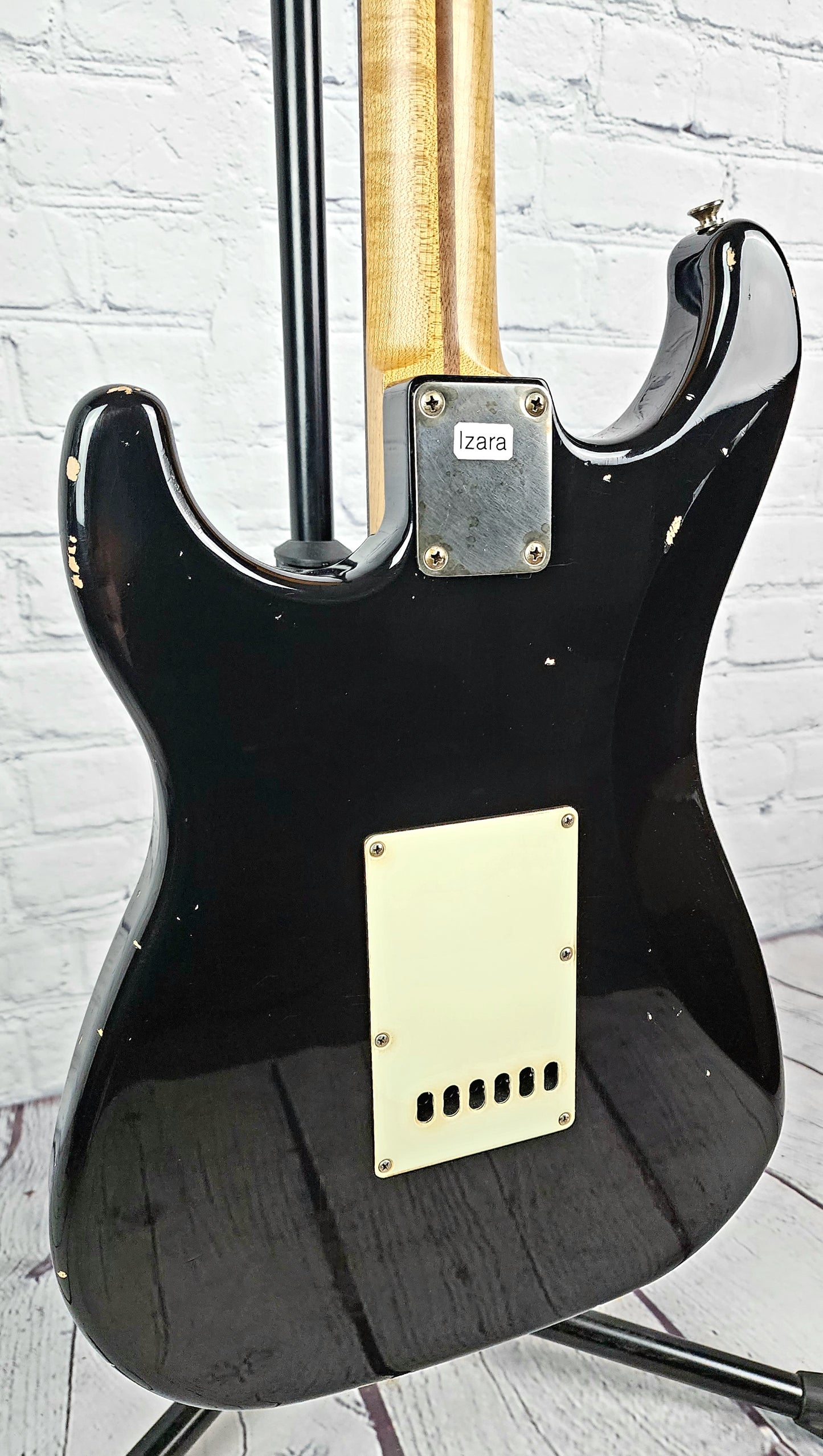 LSL Instruments Saticoy Custom H/S Reverse Headstock Stainless Frets Electric Guitar Black Gloss Nitro