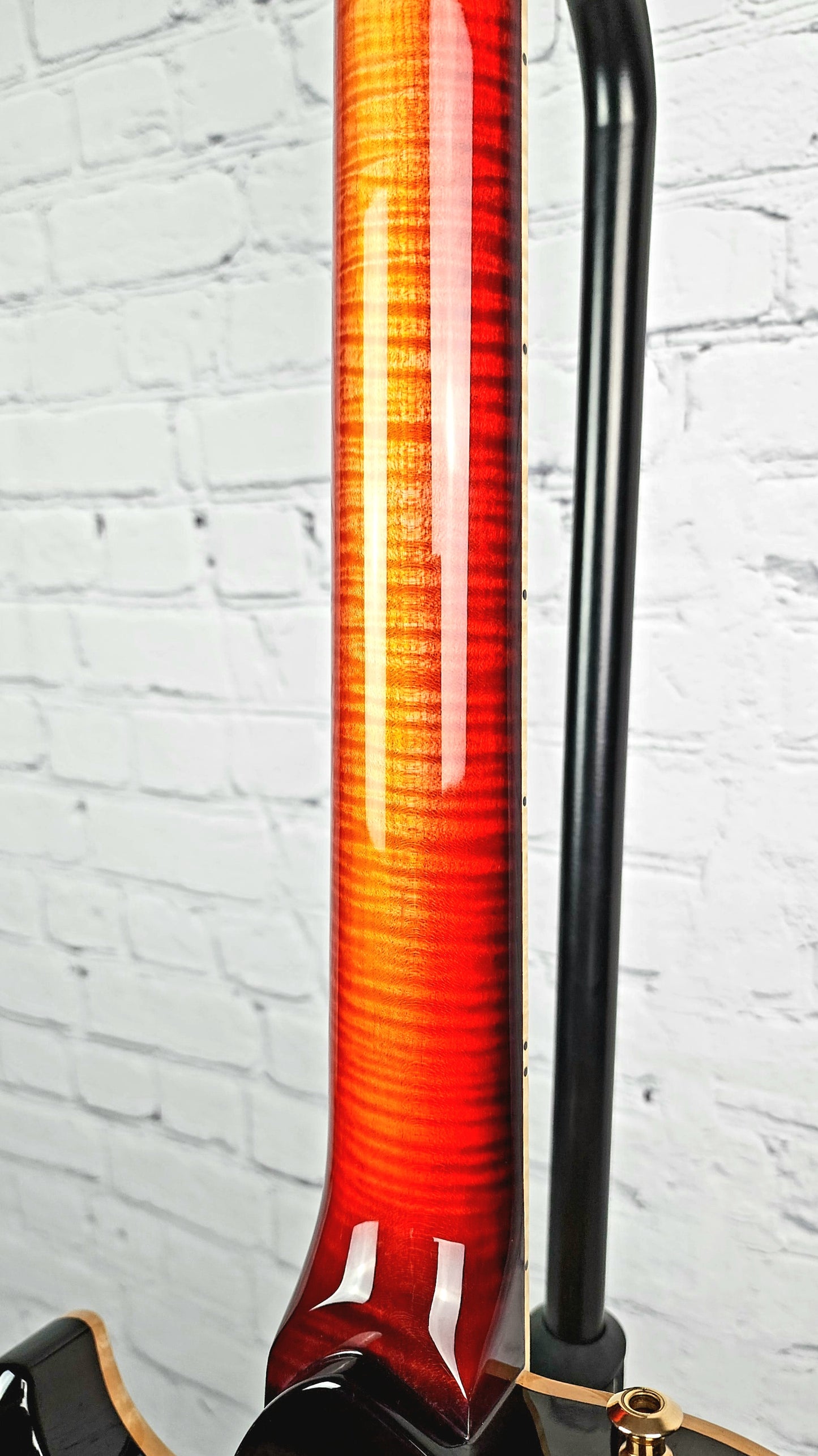 USED Knaggs Kenai Tier 1 Sunrise Burst Quilt Top HSS Electric Guitar Flame Neck