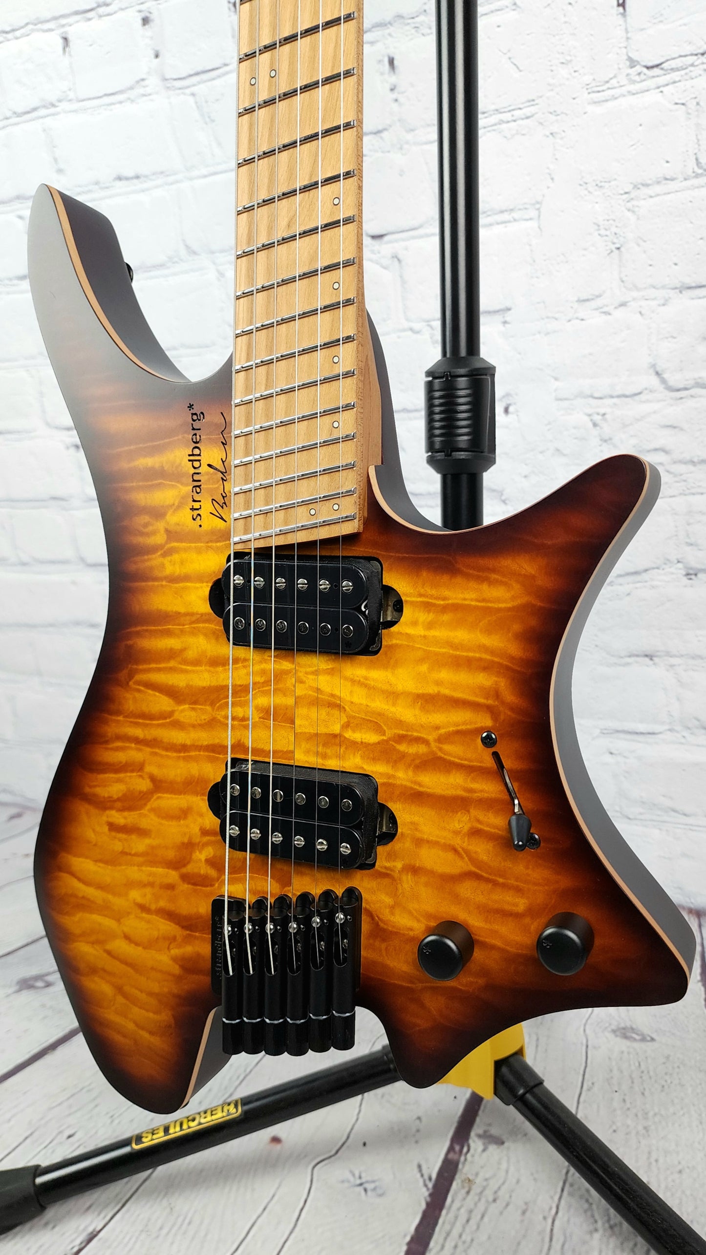 Strandberg Boden Standard 6 String Quilt Maple Bengal Electric Guitar