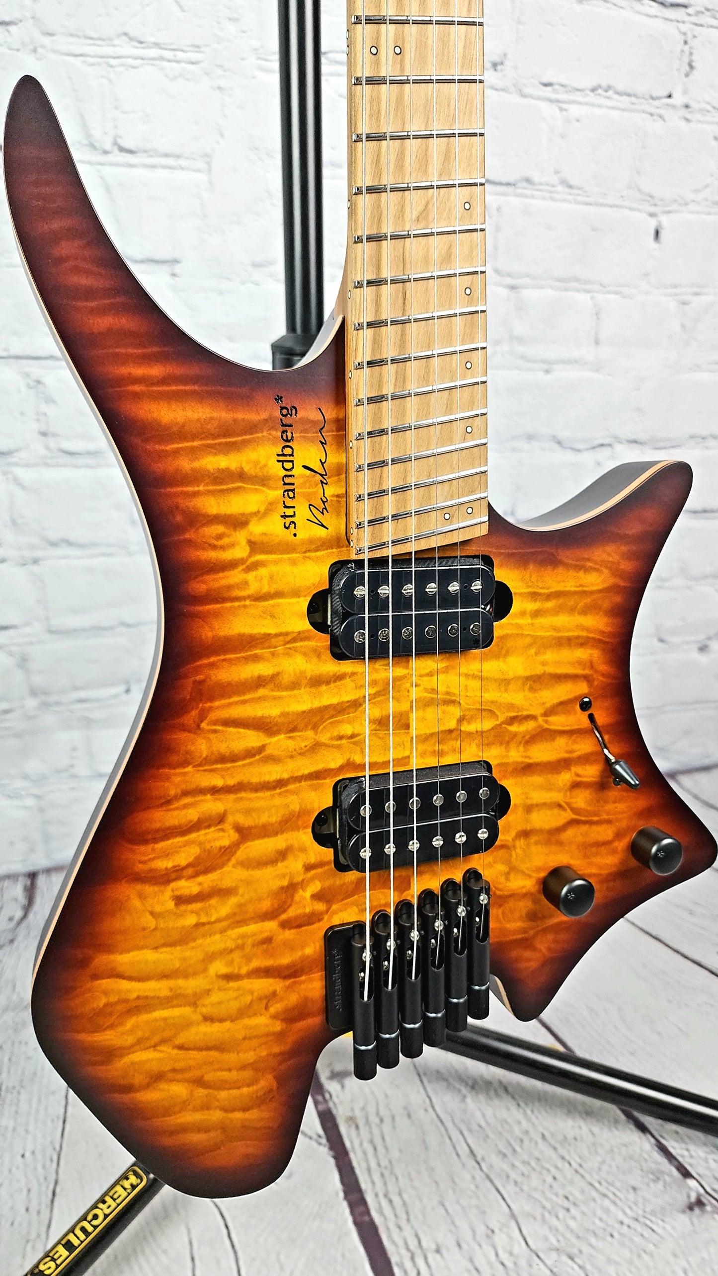 Strandberg Boden Standard 6 String Quilt Maple Bengal Electric Guitar