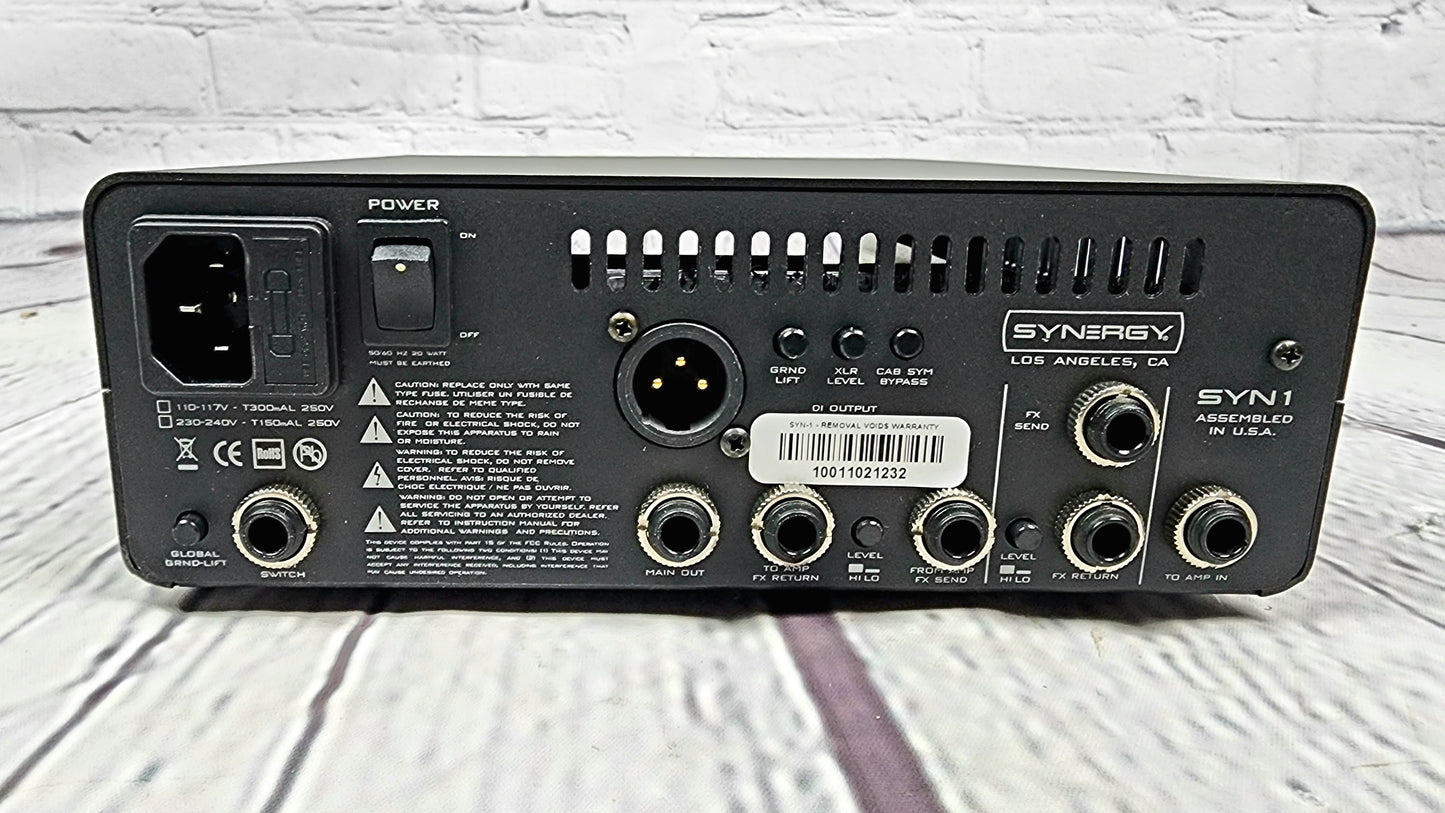 USED Synergy SYN-1 Preamp Module Holder Amplifier DI