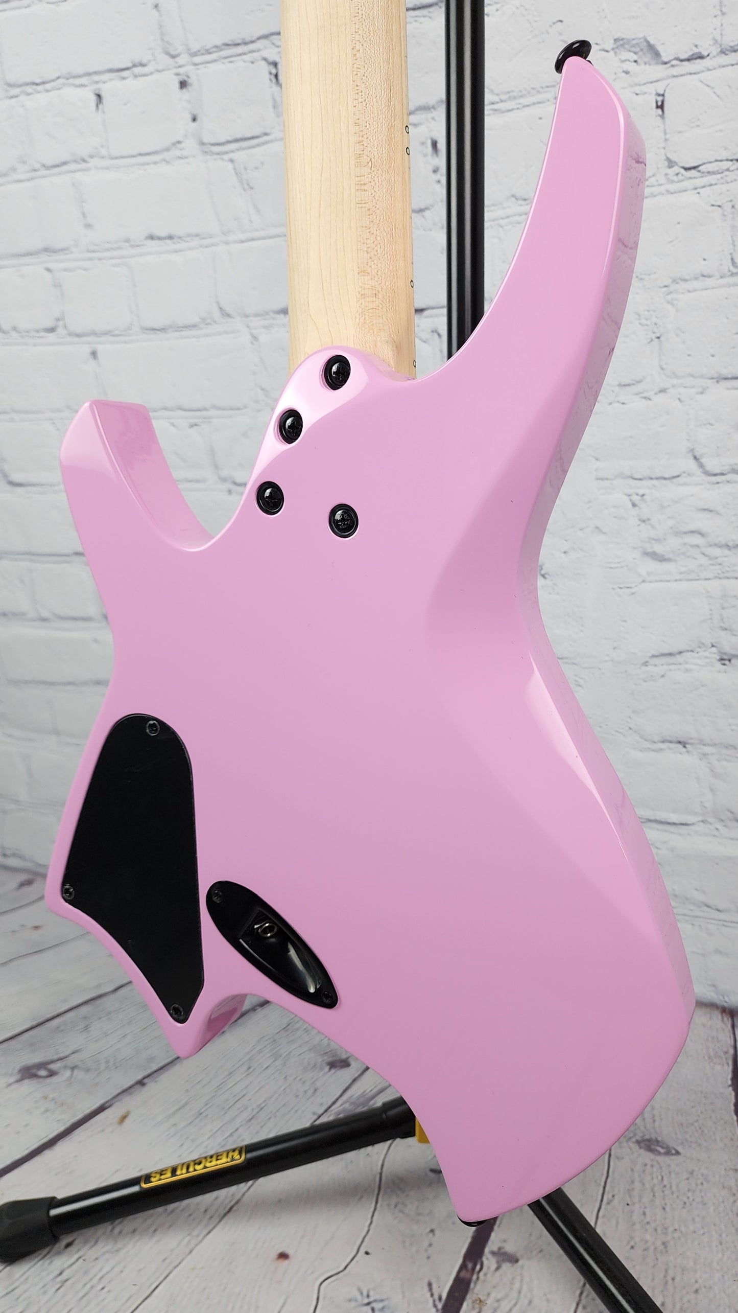 Ormsby Guitars Goliath GTR 7 String Multiscale Electric Guitar Shell Pink