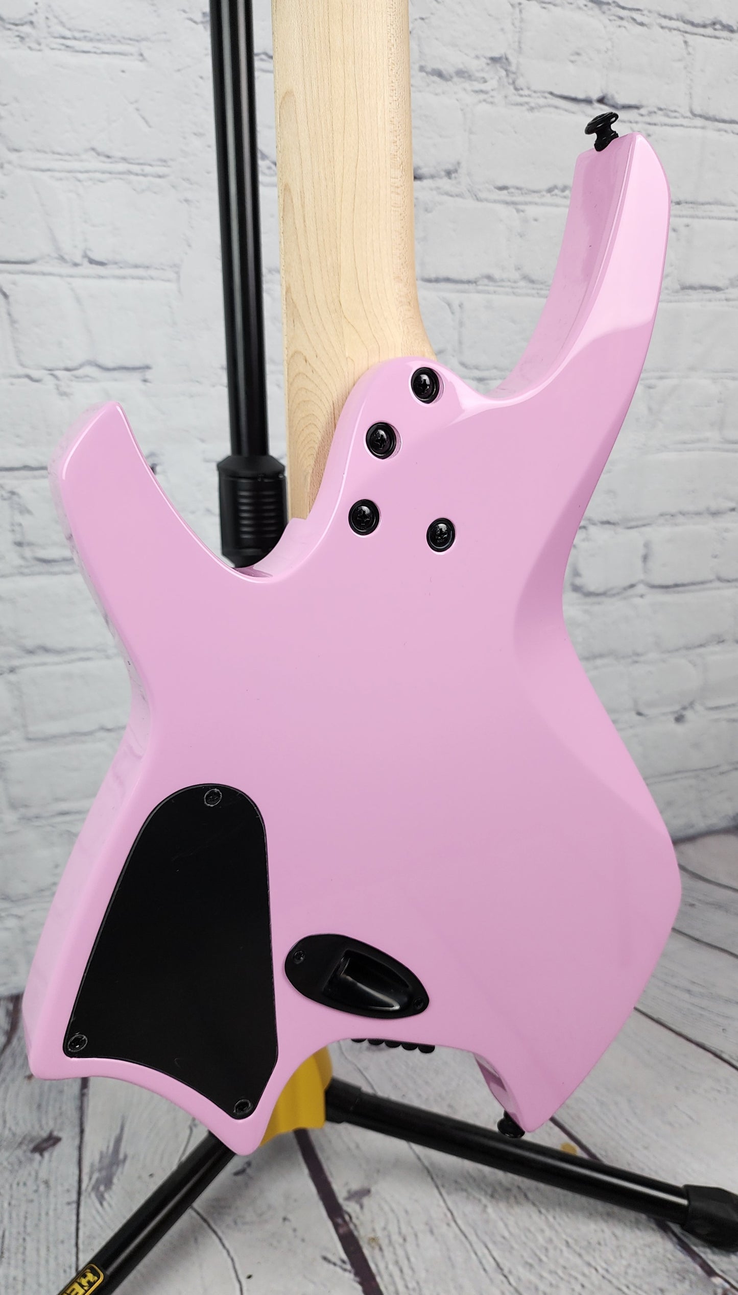 Ormsby Guitars Goliath GTR 7 String Multiscale Electric Guitar Shell Pink