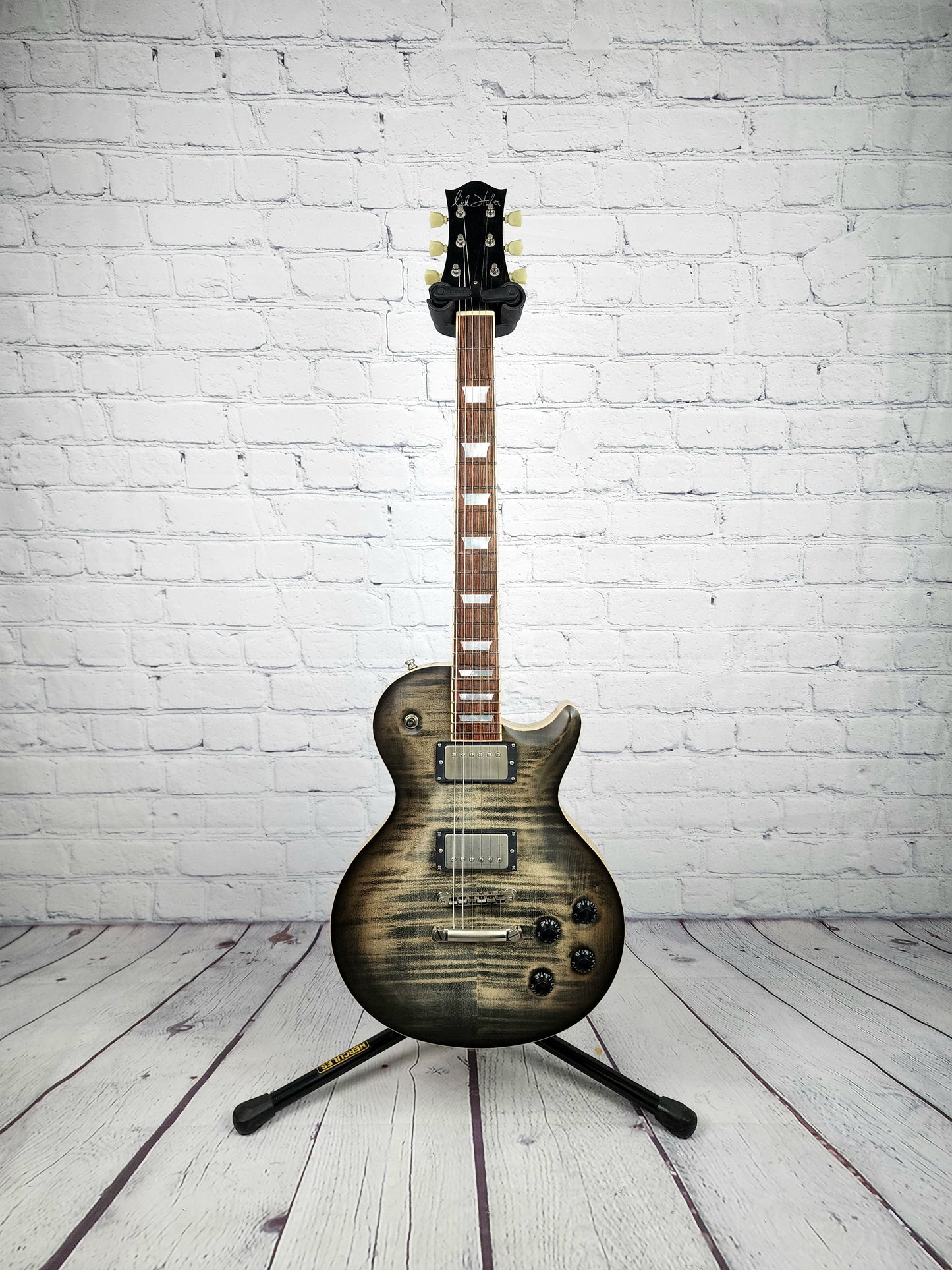 Nik Huber Guitars Orca 59 East Indian Rosewood Electric Guitar Charcoal Burst