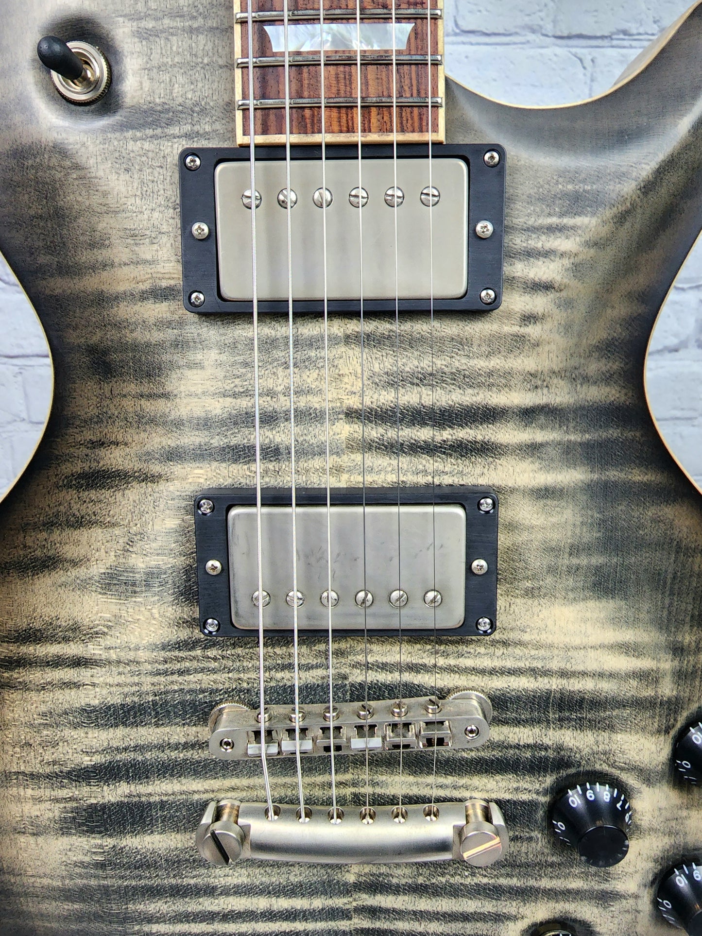 Nik Huber Guitars Orca 59 East Indian Rosewood Electric Guitar Charcoal Burst