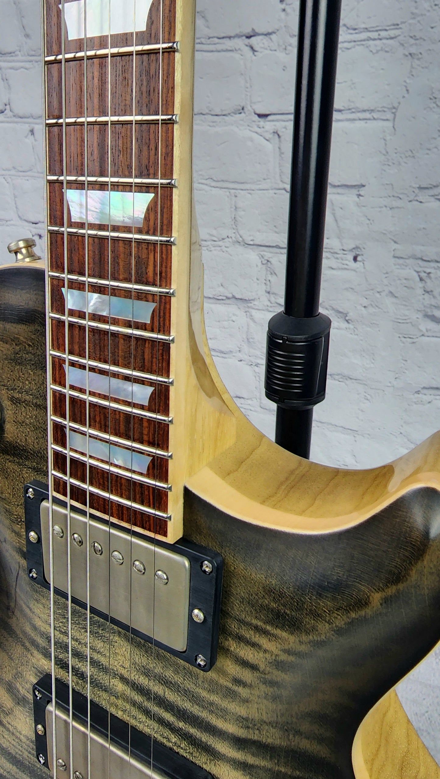 Nik Huber Guitars Orca 59 East Indian Rosewood Electric Guitar Charcoal Burst