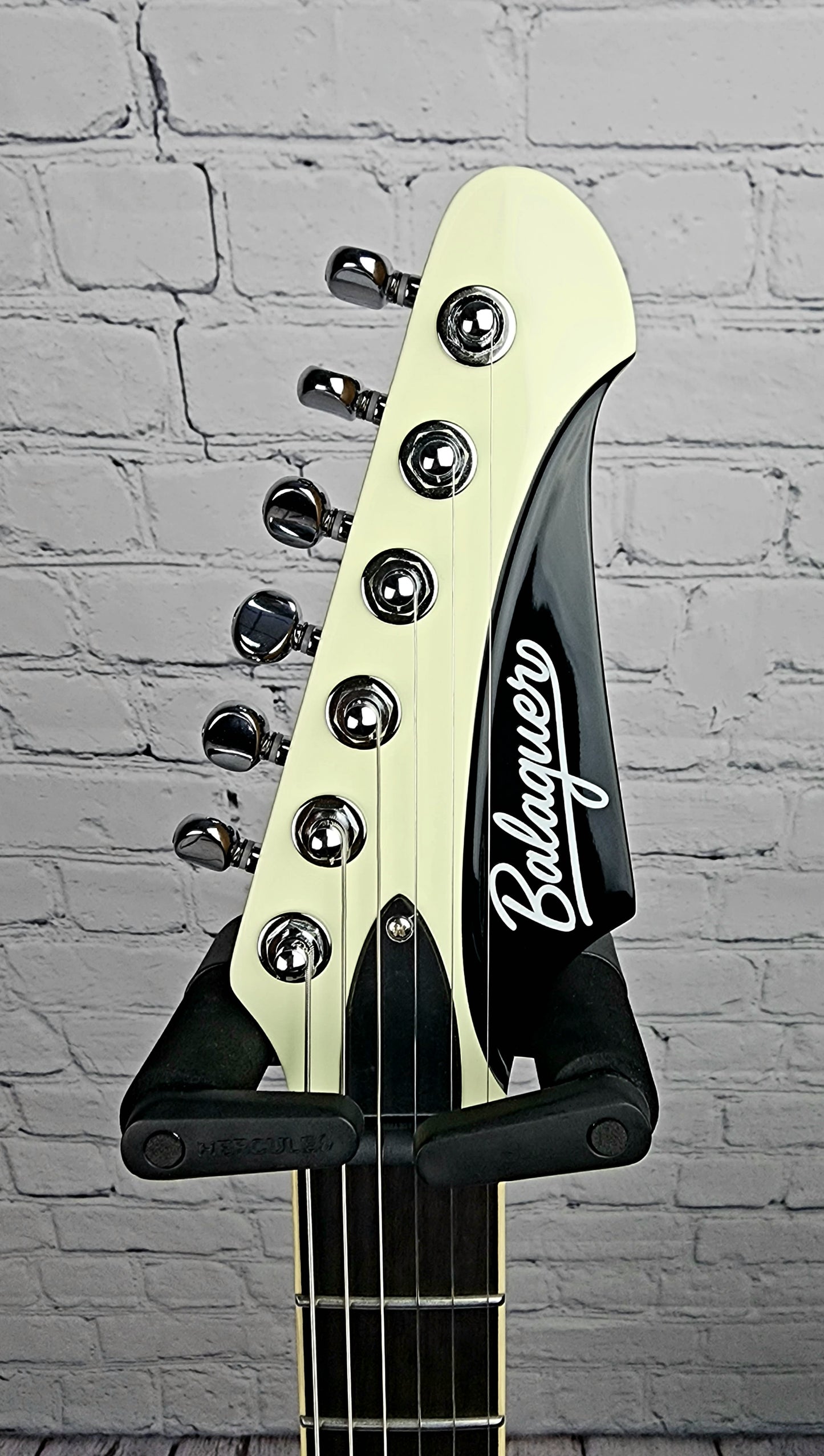 Balaguer Select Espada Ambient Semi-Hollow Electric Guitar Gloss Vintage White