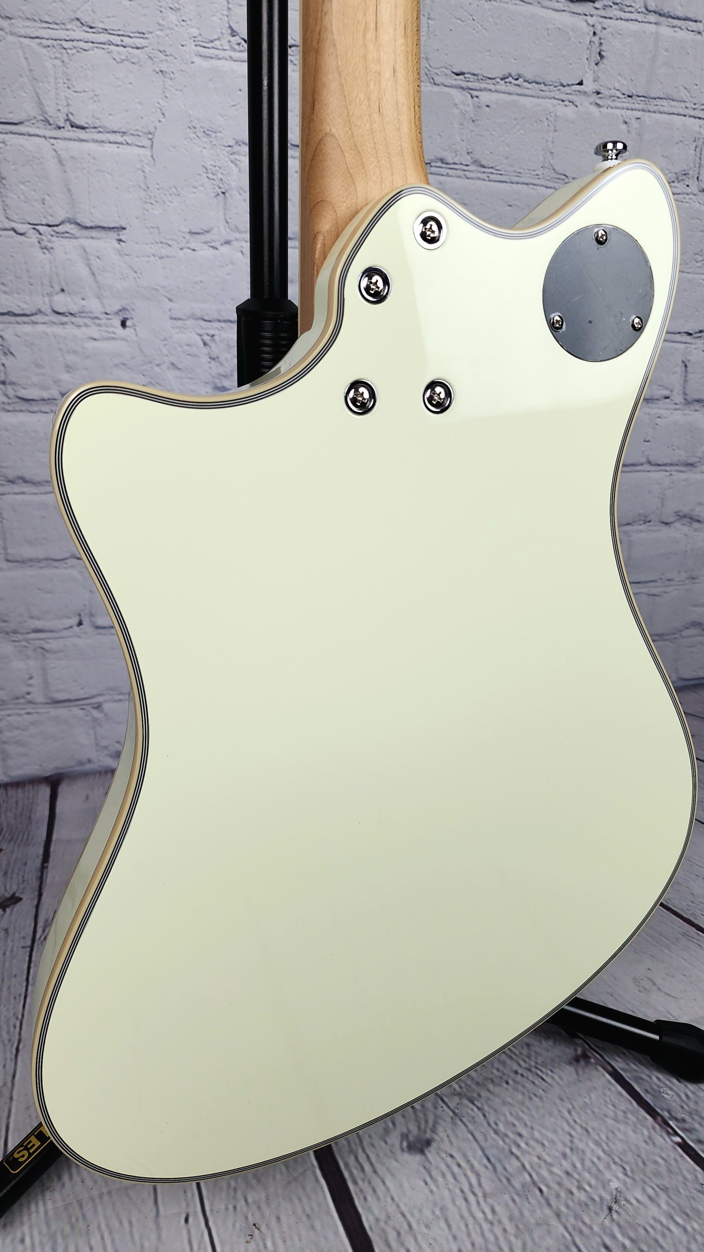 Balaguer Select Espada Ambient Semi-Hollow Electric Guitar Gloss Vintage White