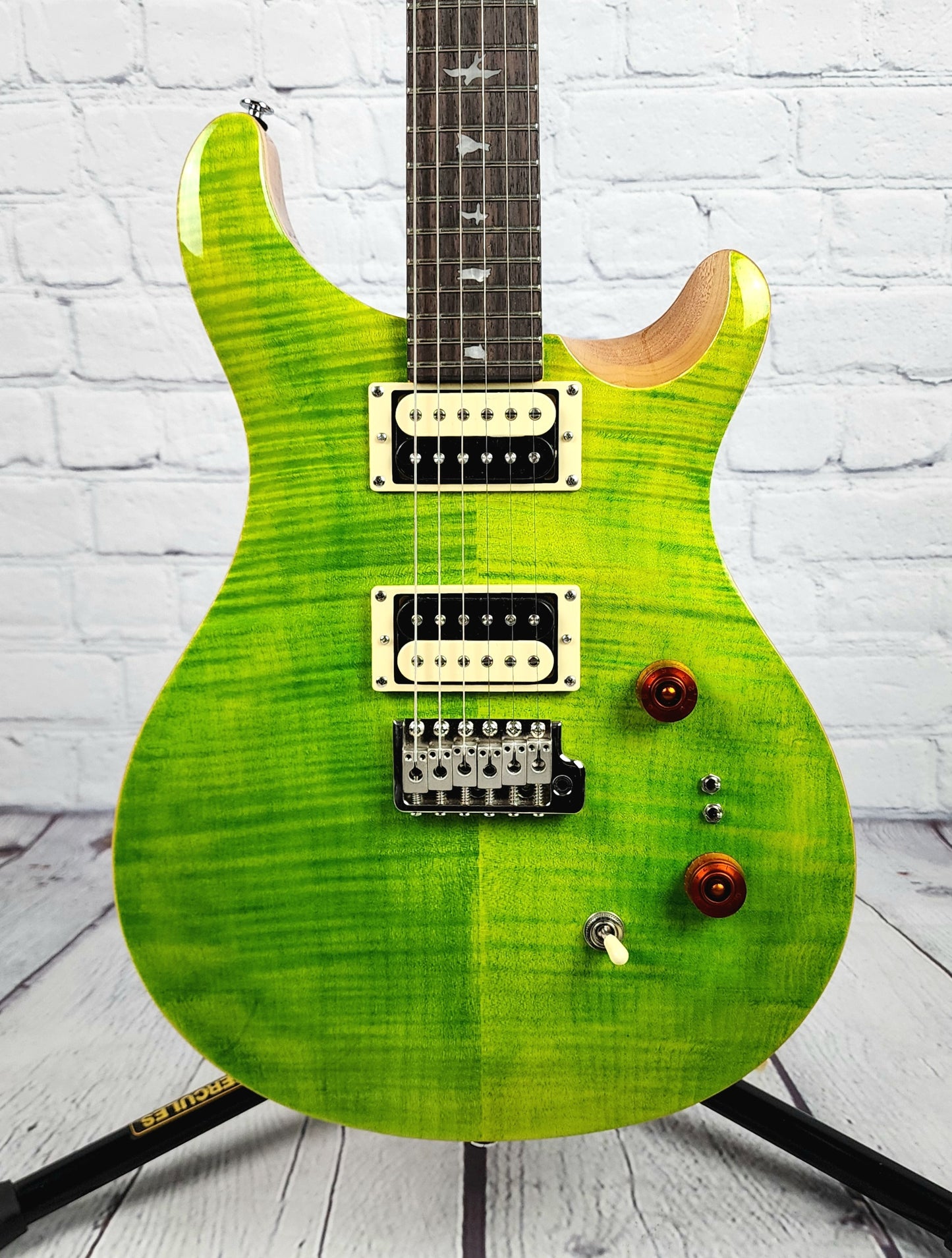 Paul Reed Smith PRS SE Custom 24-08 6 String Electric Guitar Eriza Verde