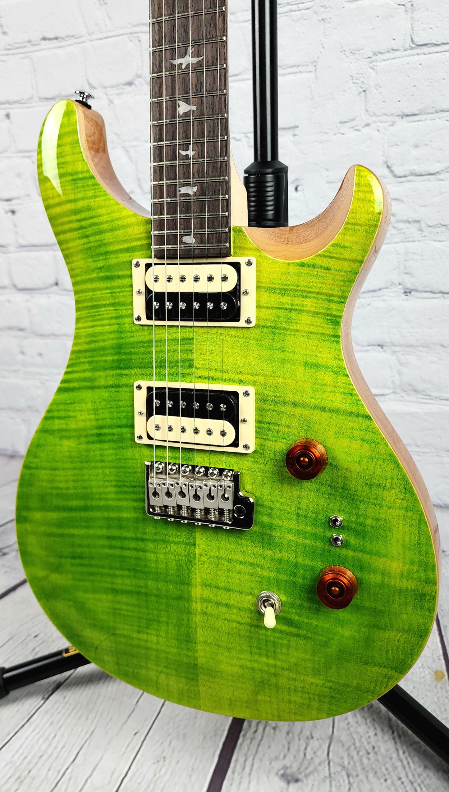 Paul Reed Smith PRS SE Custom 24-08 6 String Electric Guitar Eriza Verde