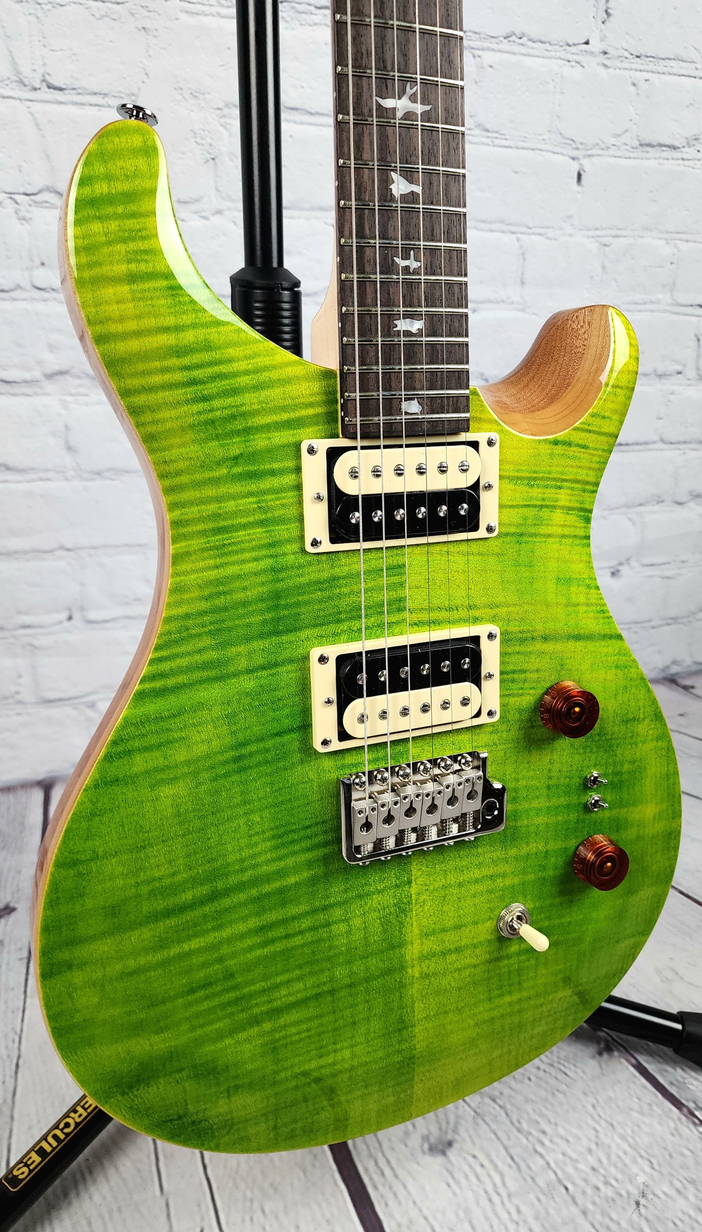 Paul Reed Smith PRS SE Custom 24-08 6 String Electric Guitar Eriza Verde
