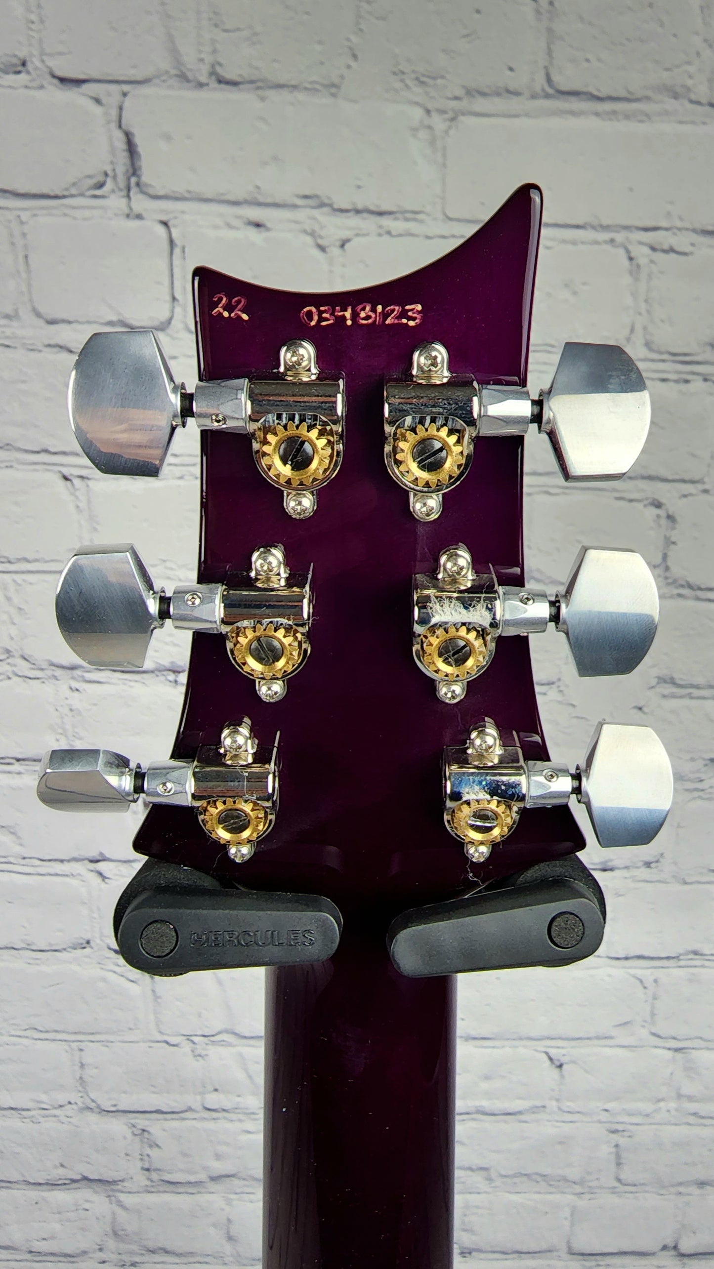 Paul Reed Smith PRS Custom 24 Floyd Electric Guitar Dark Violet Wrap