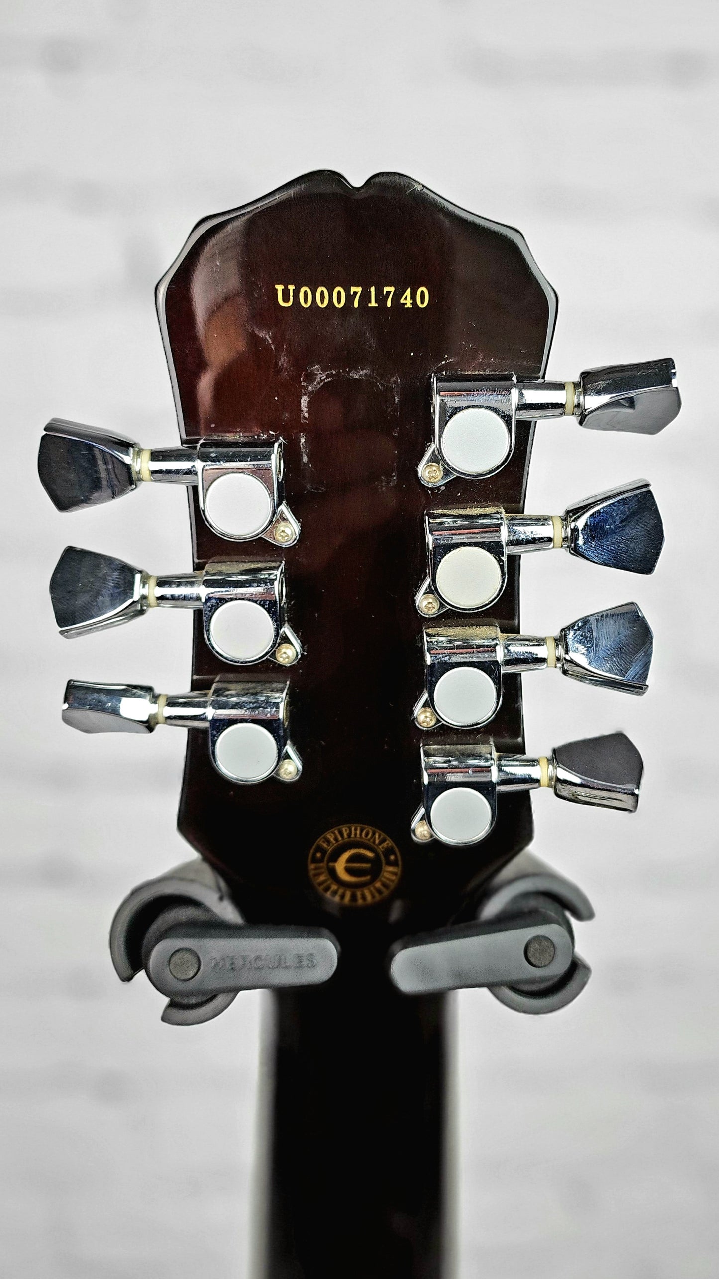 USED Epiphone Les Paul Classic 7 String Electric Guitar w/Hardshell Case