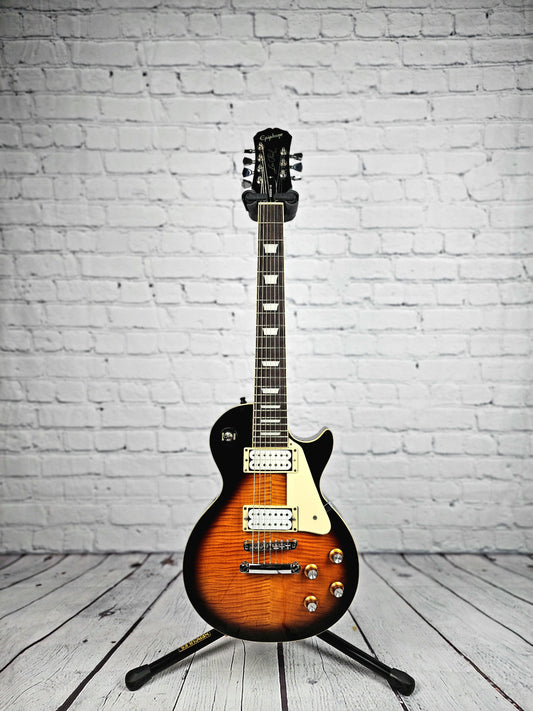 USED Epiphone Les Paul Classic 7 String Electric Guitar w/Hardshell Case