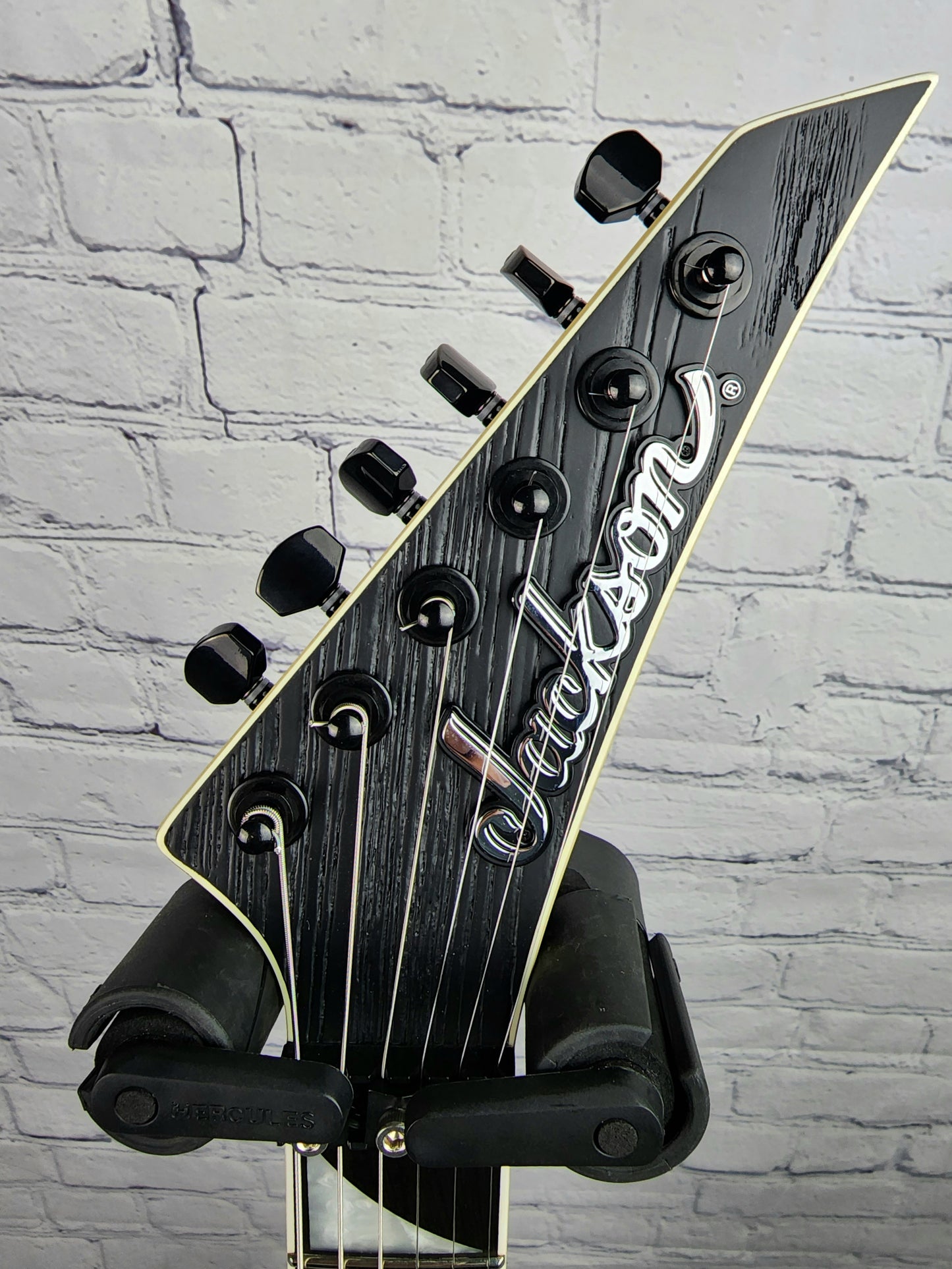 USED Jackson Kelly Jeff Loomis Signature Electric Guitar Sandblasted Satin Black