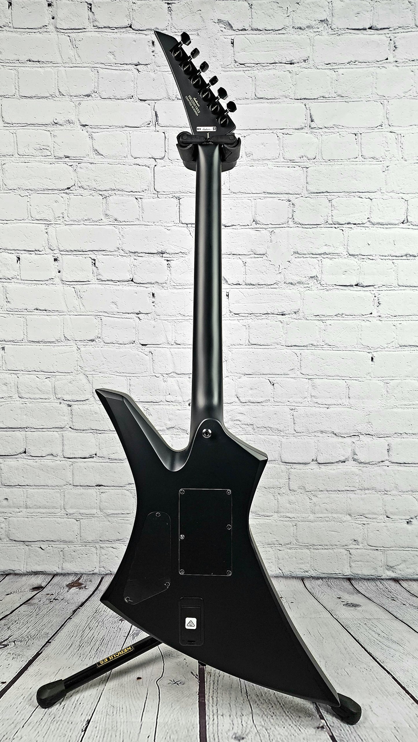 USED Jackson Kelly Jeff Loomis Signature Electric Guitar Sandblasted Satin Black