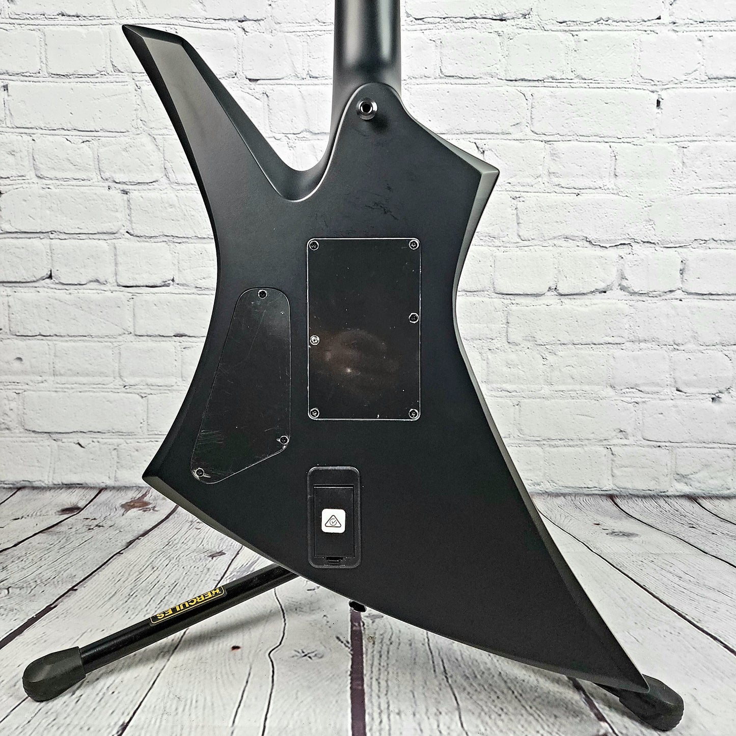 USED Jackson Kelly Jeff Loomis Signature Electric Guitar Sandblasted Satin Black