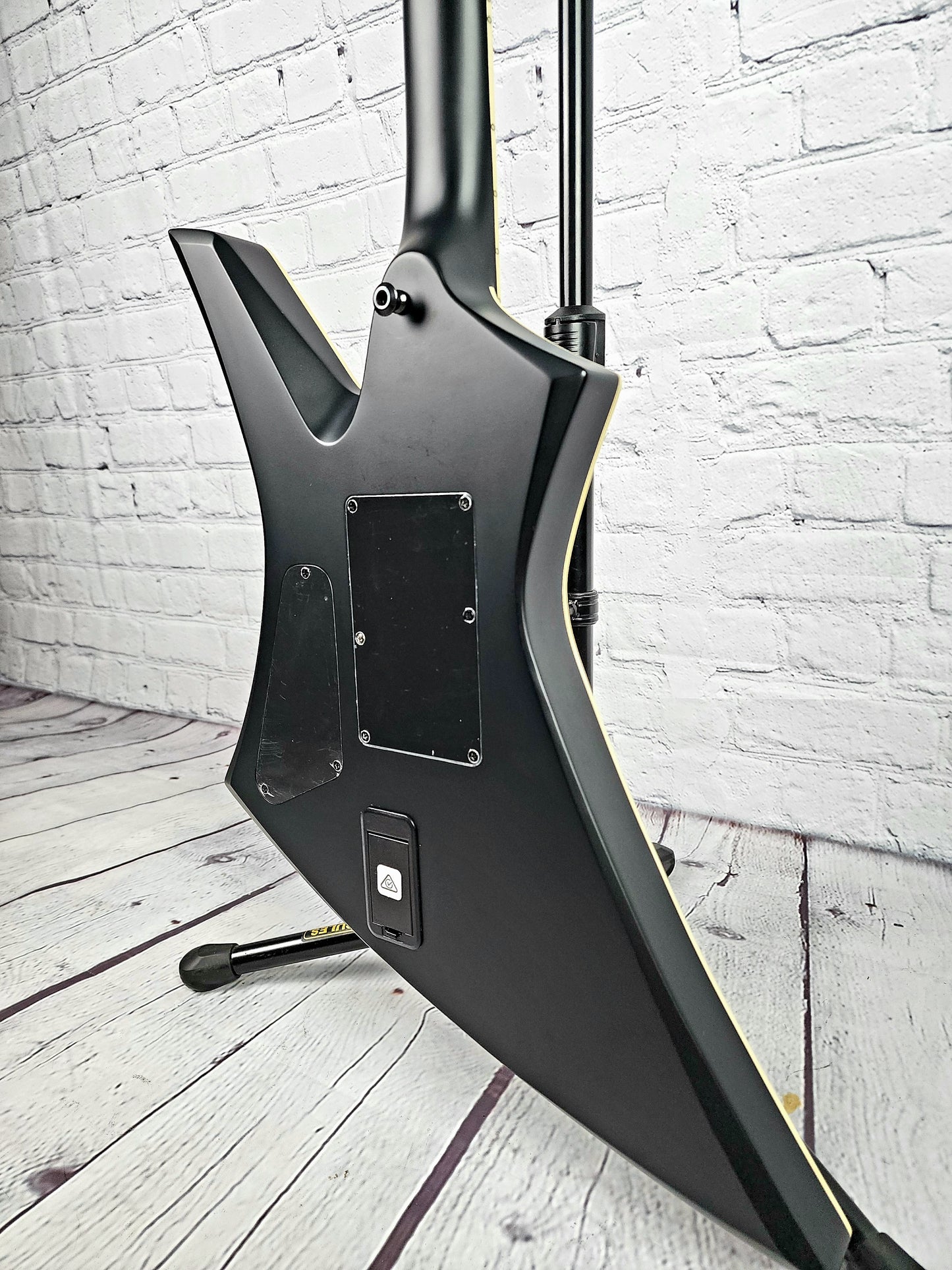 USED Jackson Kelly Jeff Loomis Signature Electric Guitar Sandblasted Satin Black