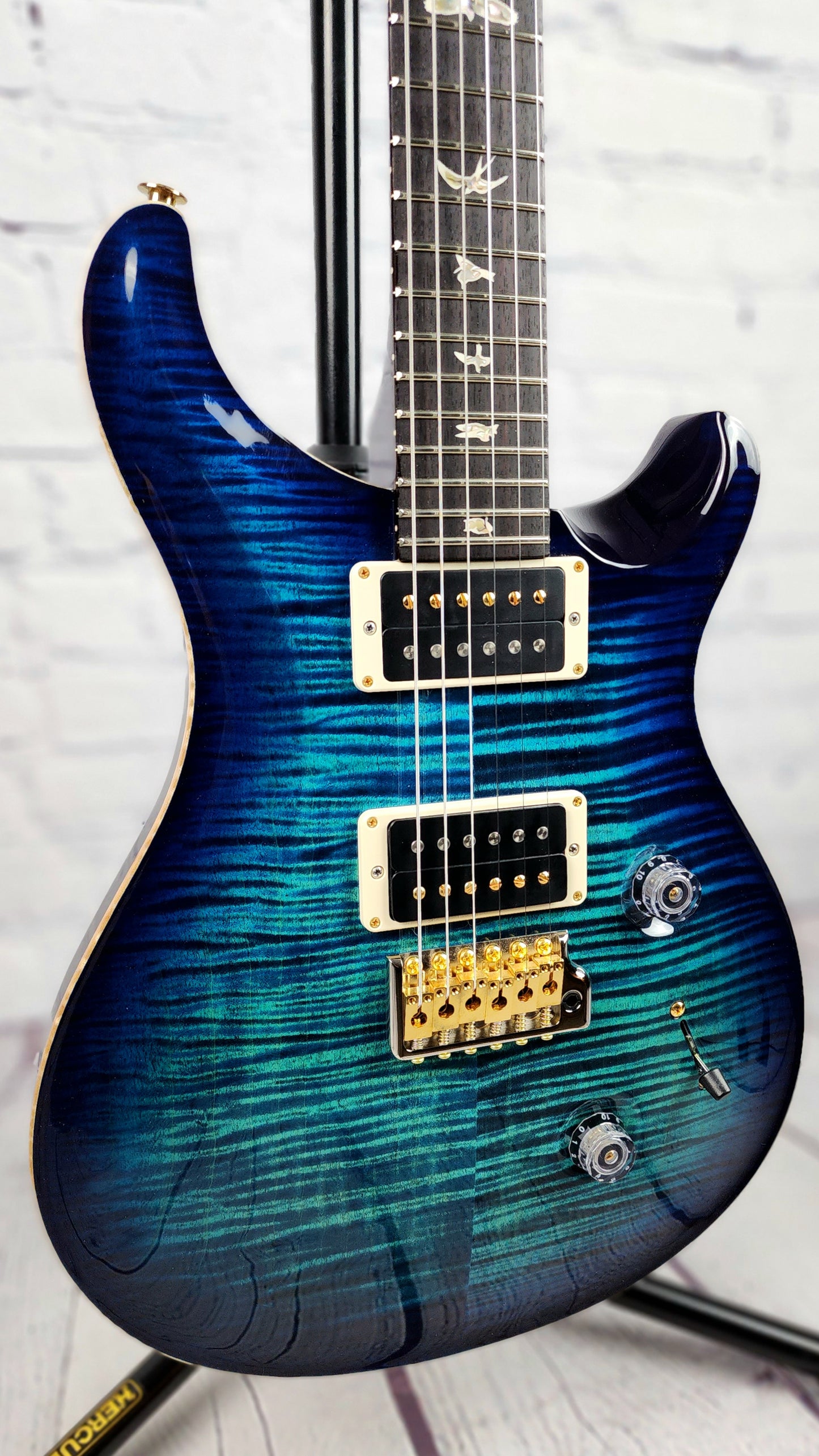 Paul Reed Smith PRS Custom 24 Core 10 Top Electric Guitar Cobalt Blue