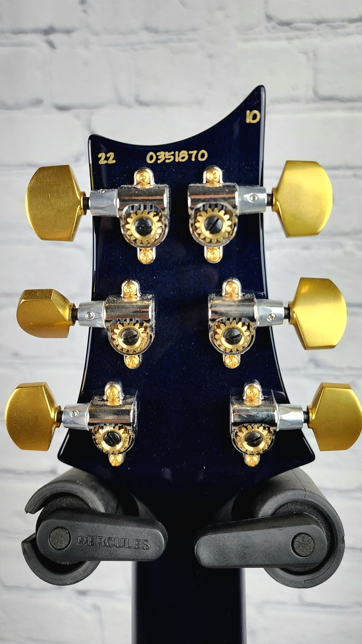 Paul Reed Smith PRS Custom 24 Core 10 Top Electric Guitar Cobalt Blue