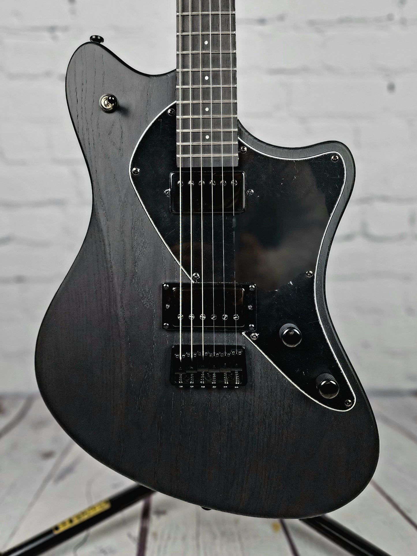 Balaguer Guitars Select Espada 6 String Electric Guitar Rustic Black Limited