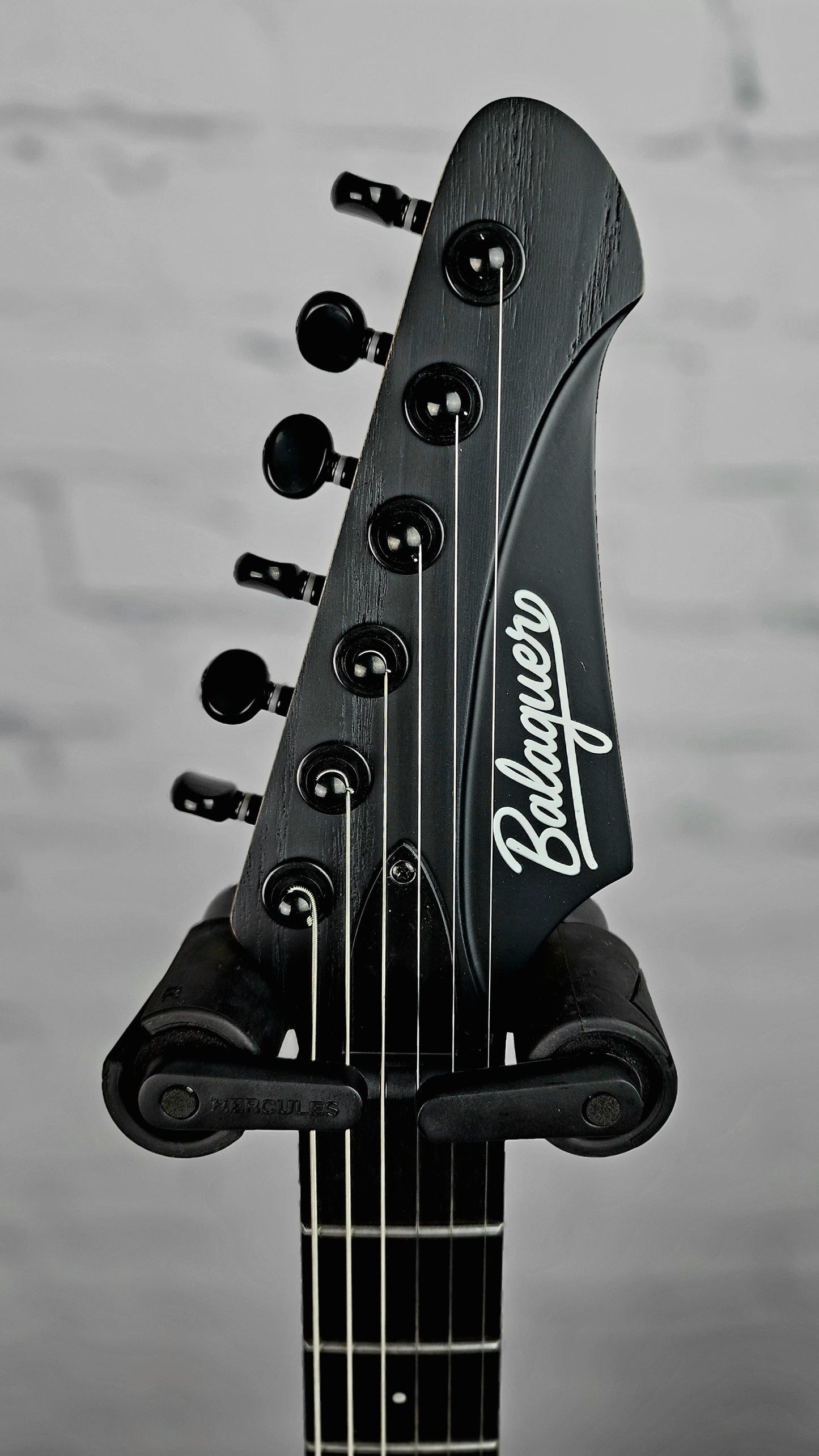 Balaguer Guitars Select Espada 6 String Electric Guitar Rustic Black Limited