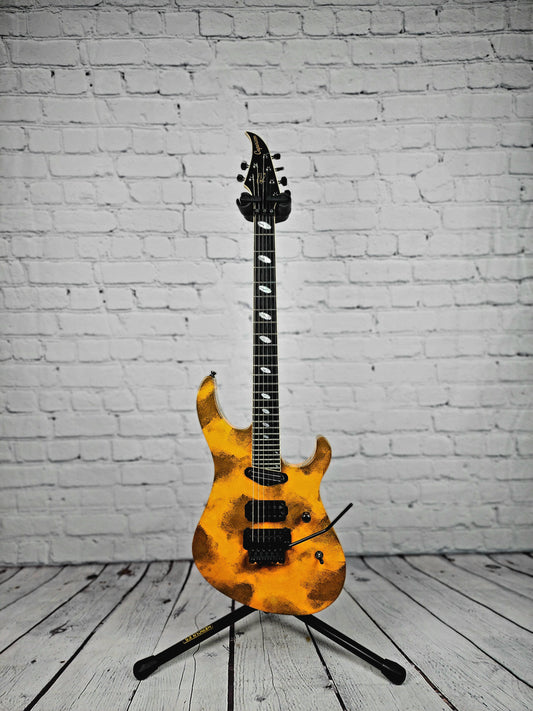 USED Caparison Horus M3 EF Electric Guitar Tiger's Eye