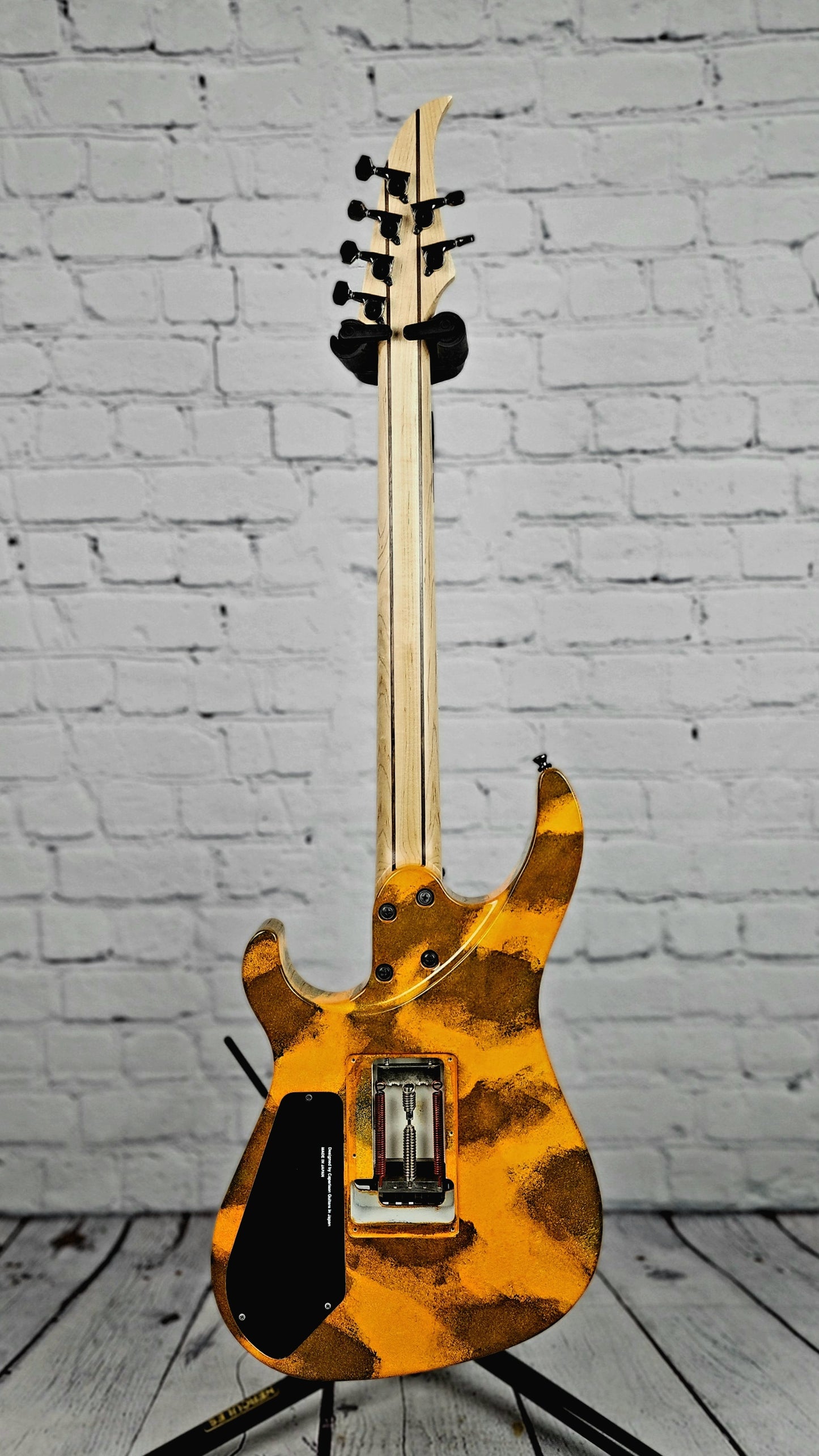 USED Caparison Horus M3 EF Electric Guitar Tiger's Eye