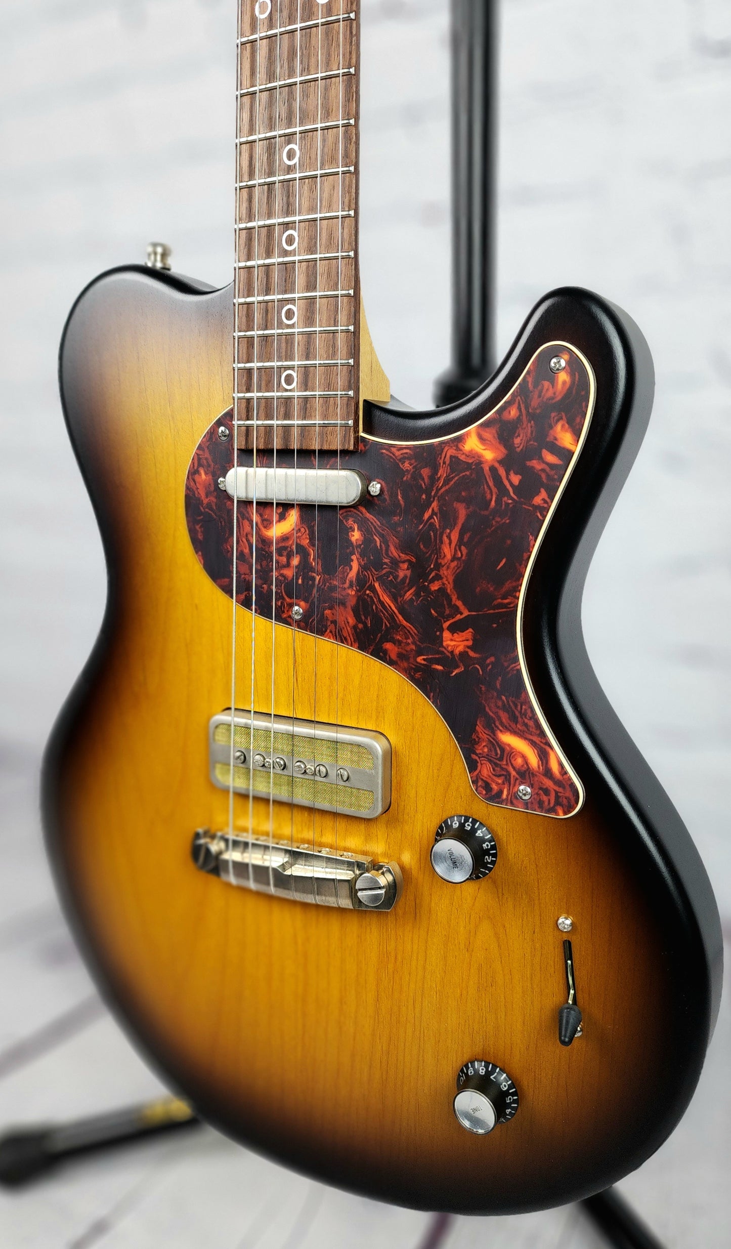 Nik Huber Piet Solid Body Electric Guitar Vintage Sunburst