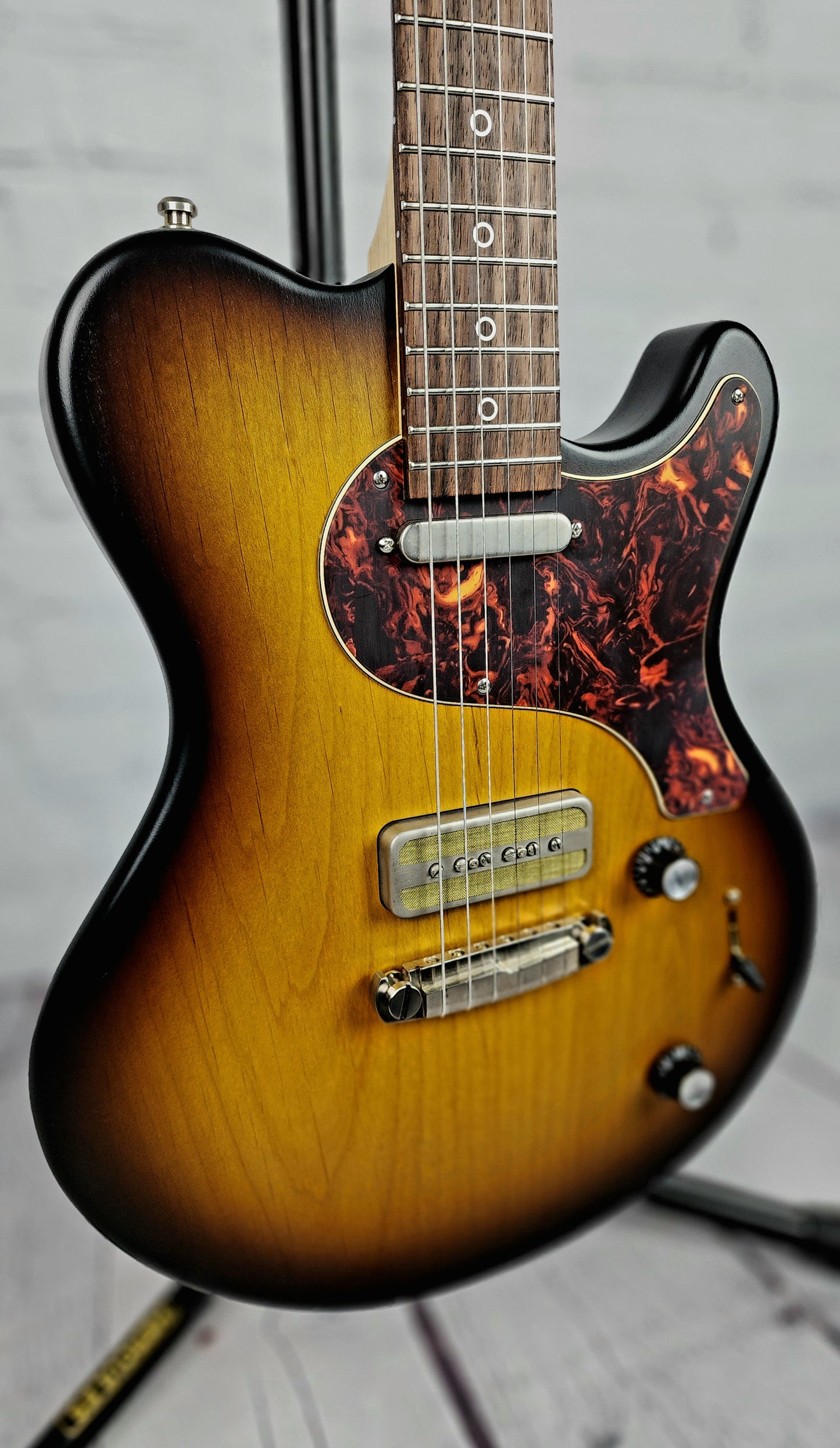 Nik Huber Piet Solid Body Electric Guitar Vintage Sunburst