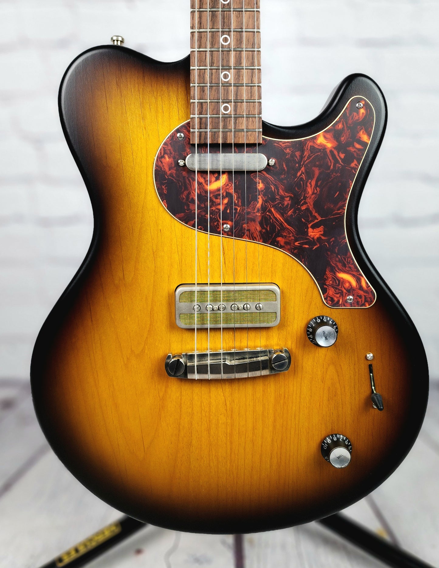 Nik Huber Piet Solid Body Electric Guitar Vintage Sunburst