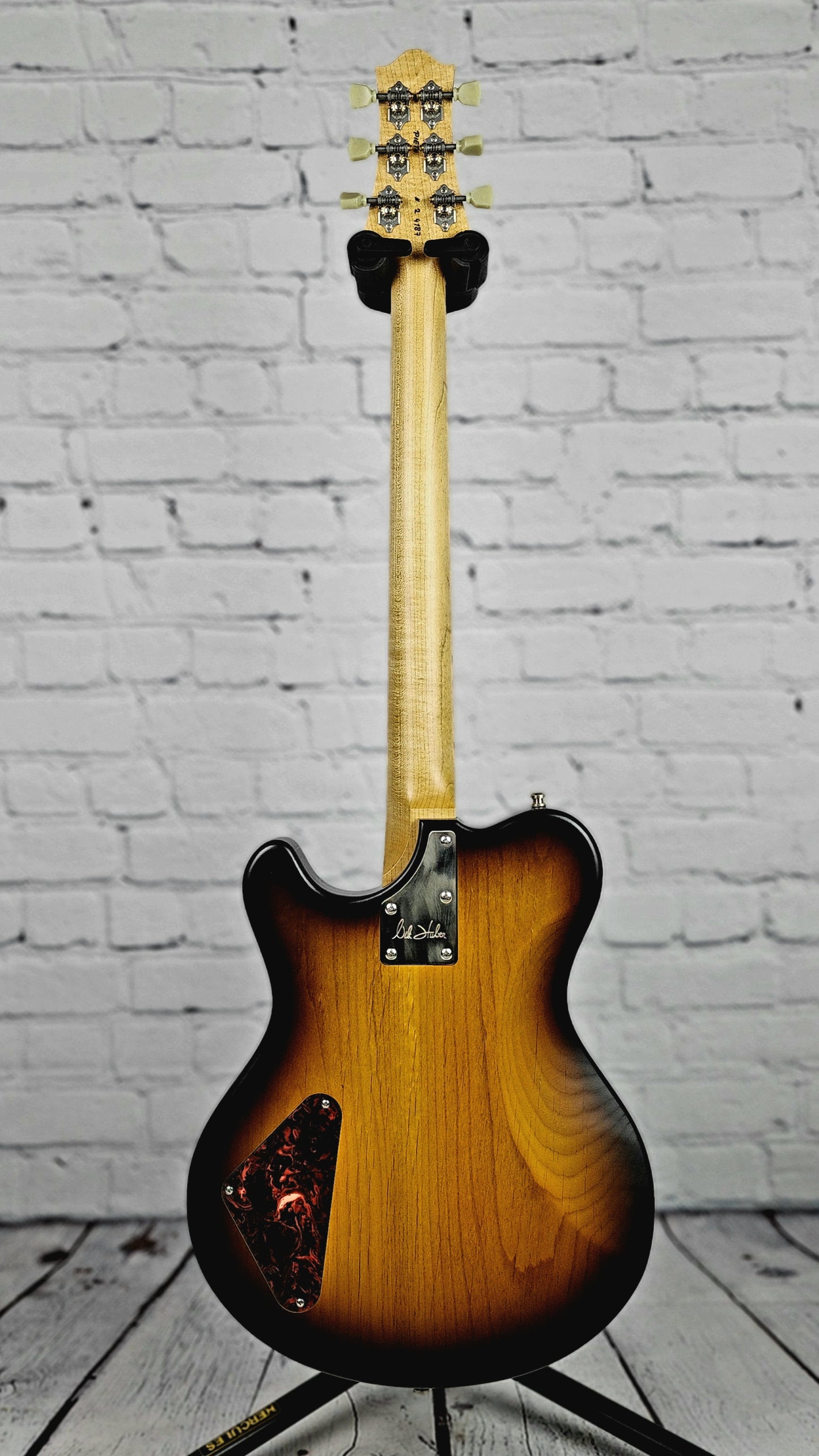 Nik Huber Piet Solid Body Electric Guitar Vintage Sunburst