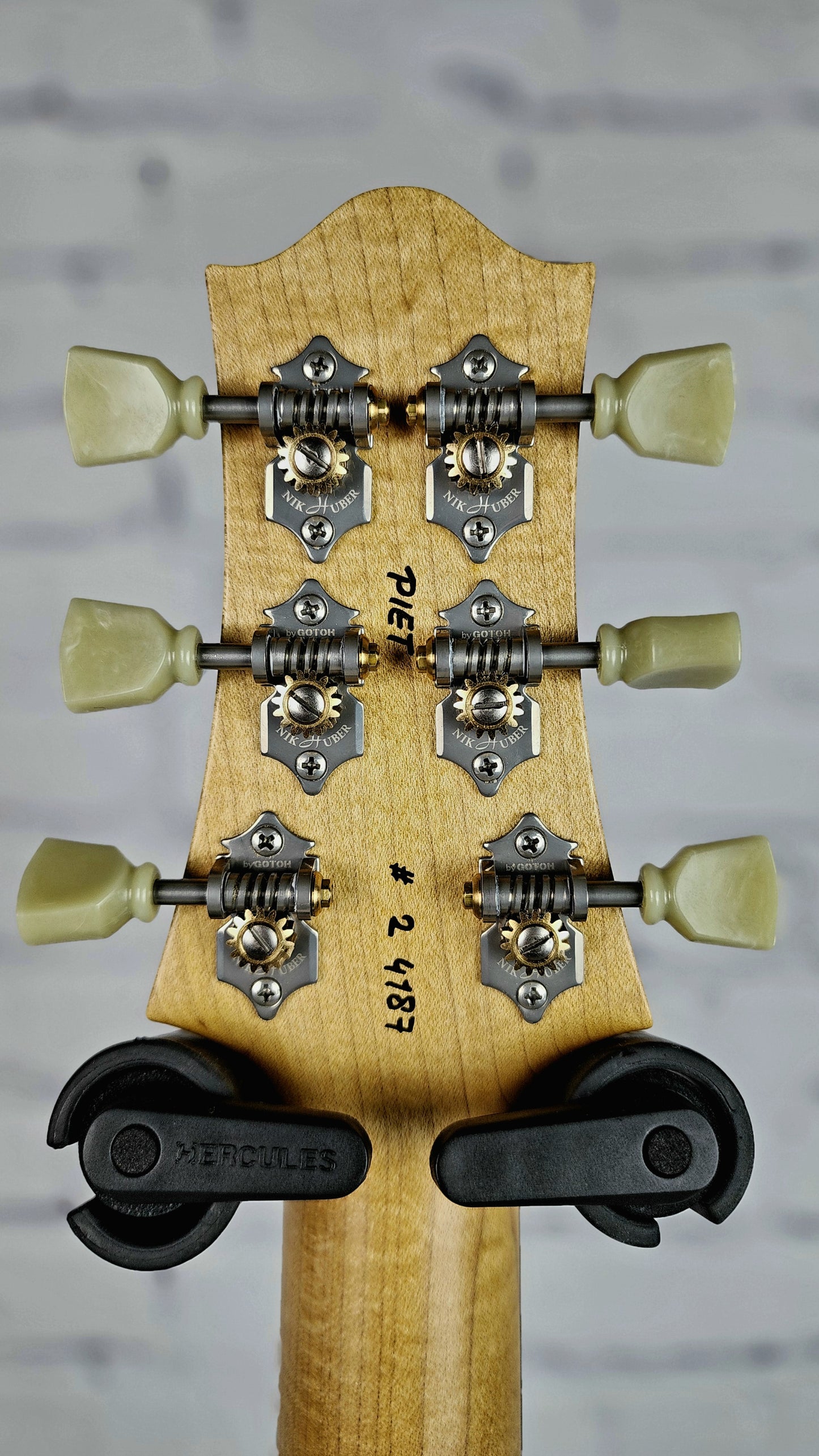 Nik Huber Piet Solid Body Electric Guitar Vintage Sunburst