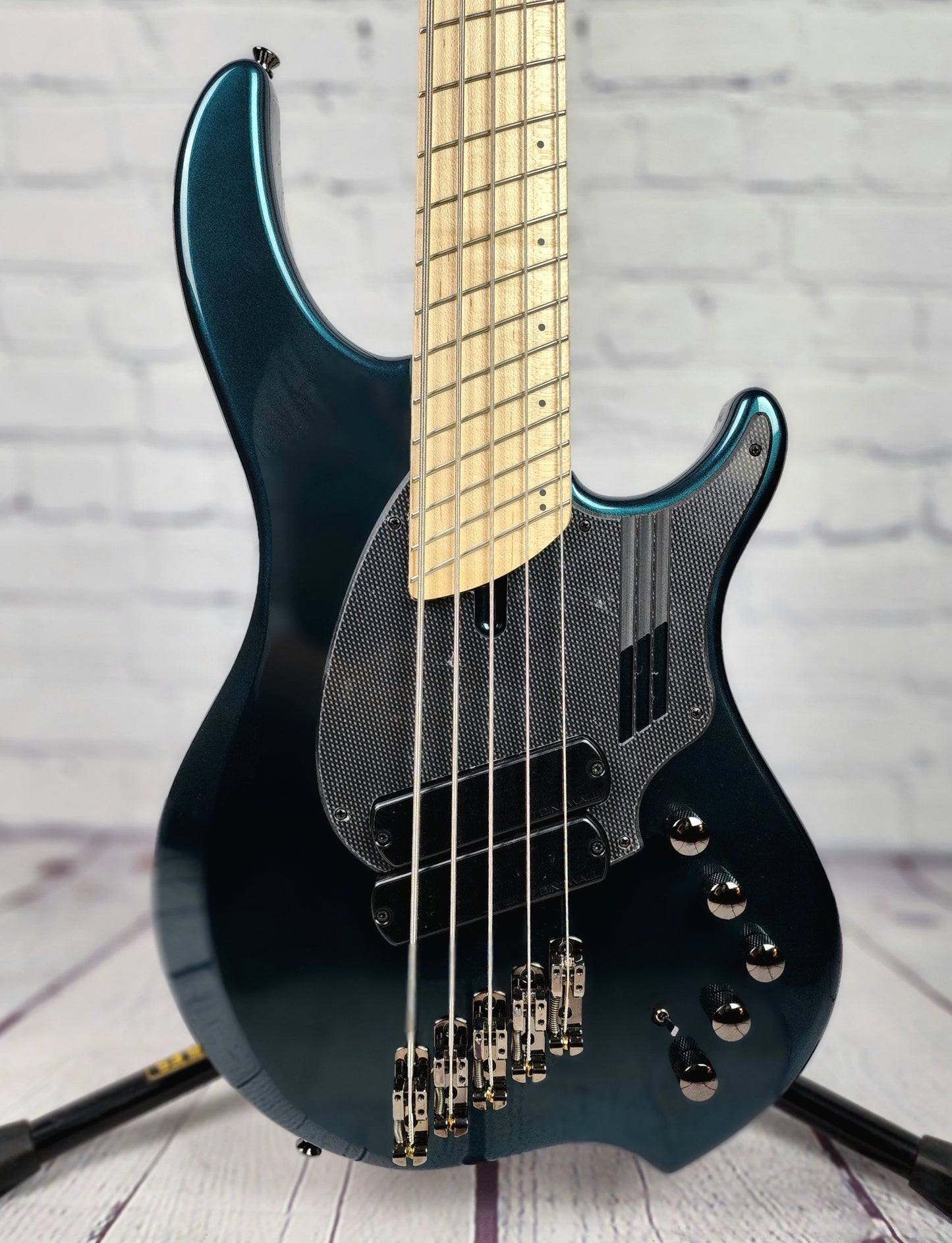 Dingwall NG2 5 String Nolly Bass Guitar Deep Forest Green Maple