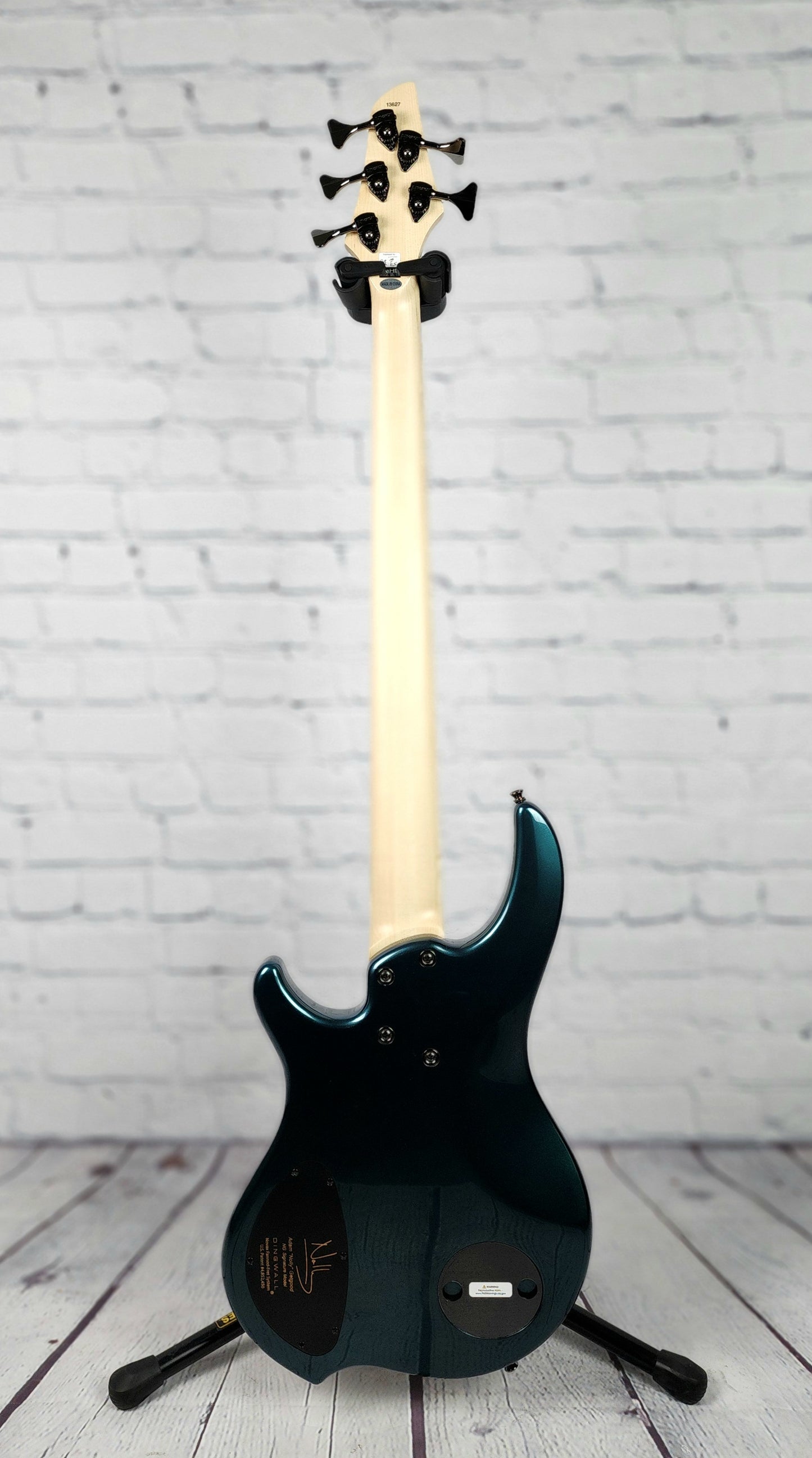 Dingwall NG2 5 String Nolly Bass Guitar Deep Forest Green Maple