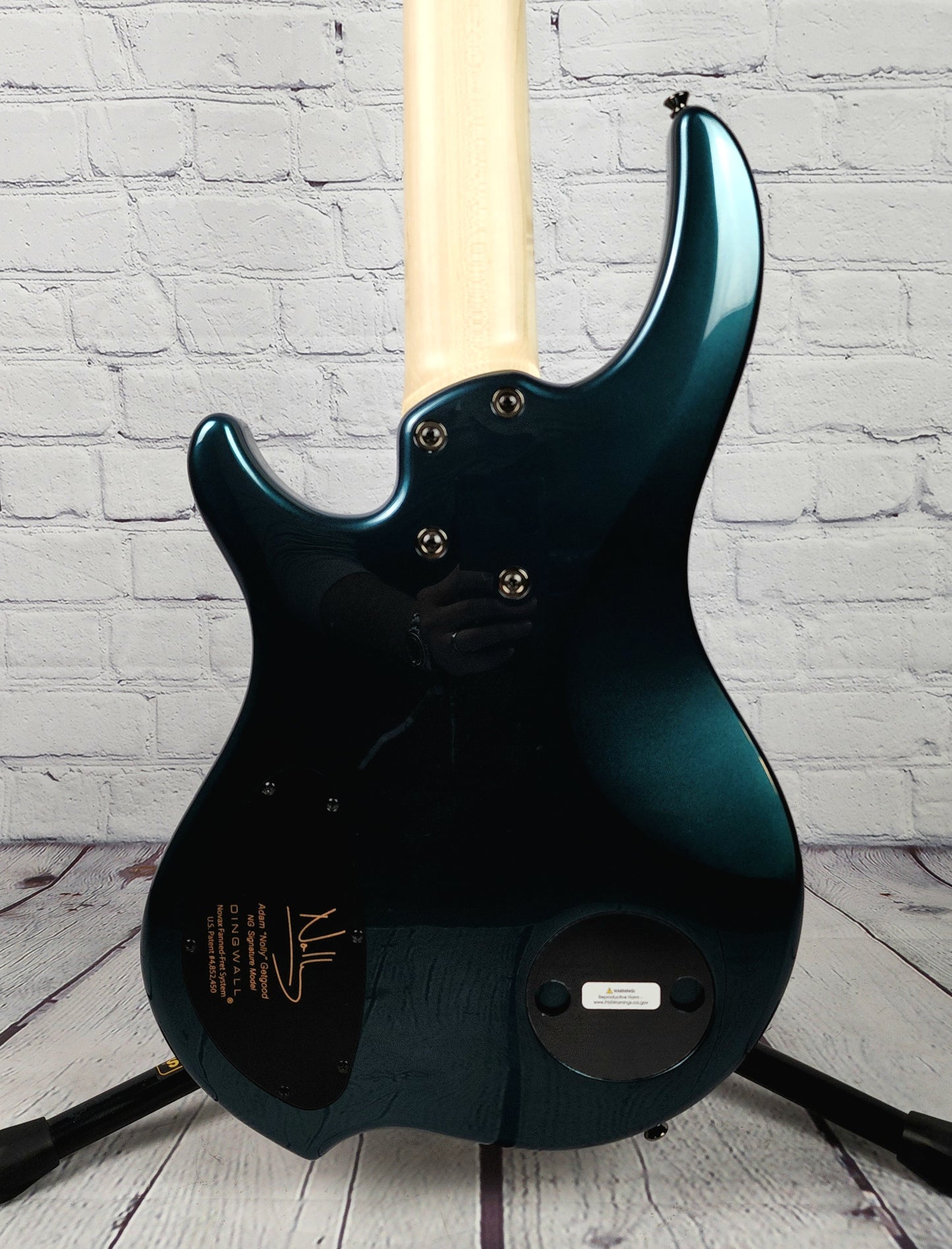 Dingwall NG2 5 String Nolly Bass Guitar Deep Forest Green Maple