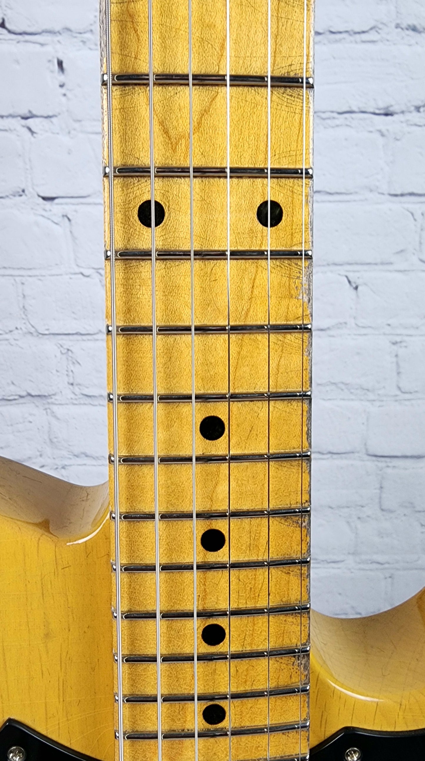 Fano Guitars TC6 Oltre 6 String Electric Guitar Lollar P90 Staple Butterscotch Blonde