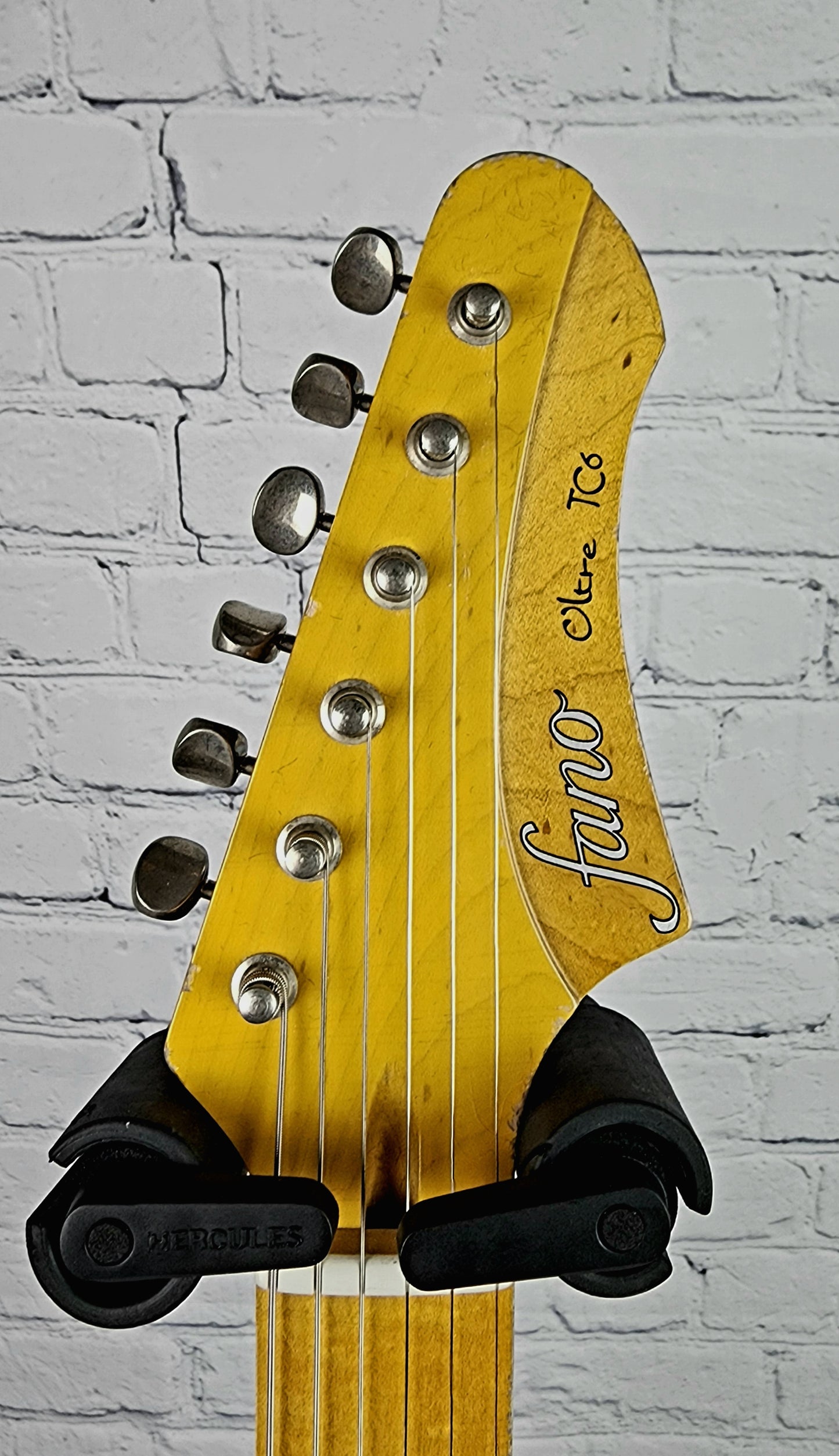 Fano Guitars TC6 Oltre 6 String Electric Guitar Lollar P90 Staple Butterscotch Blonde