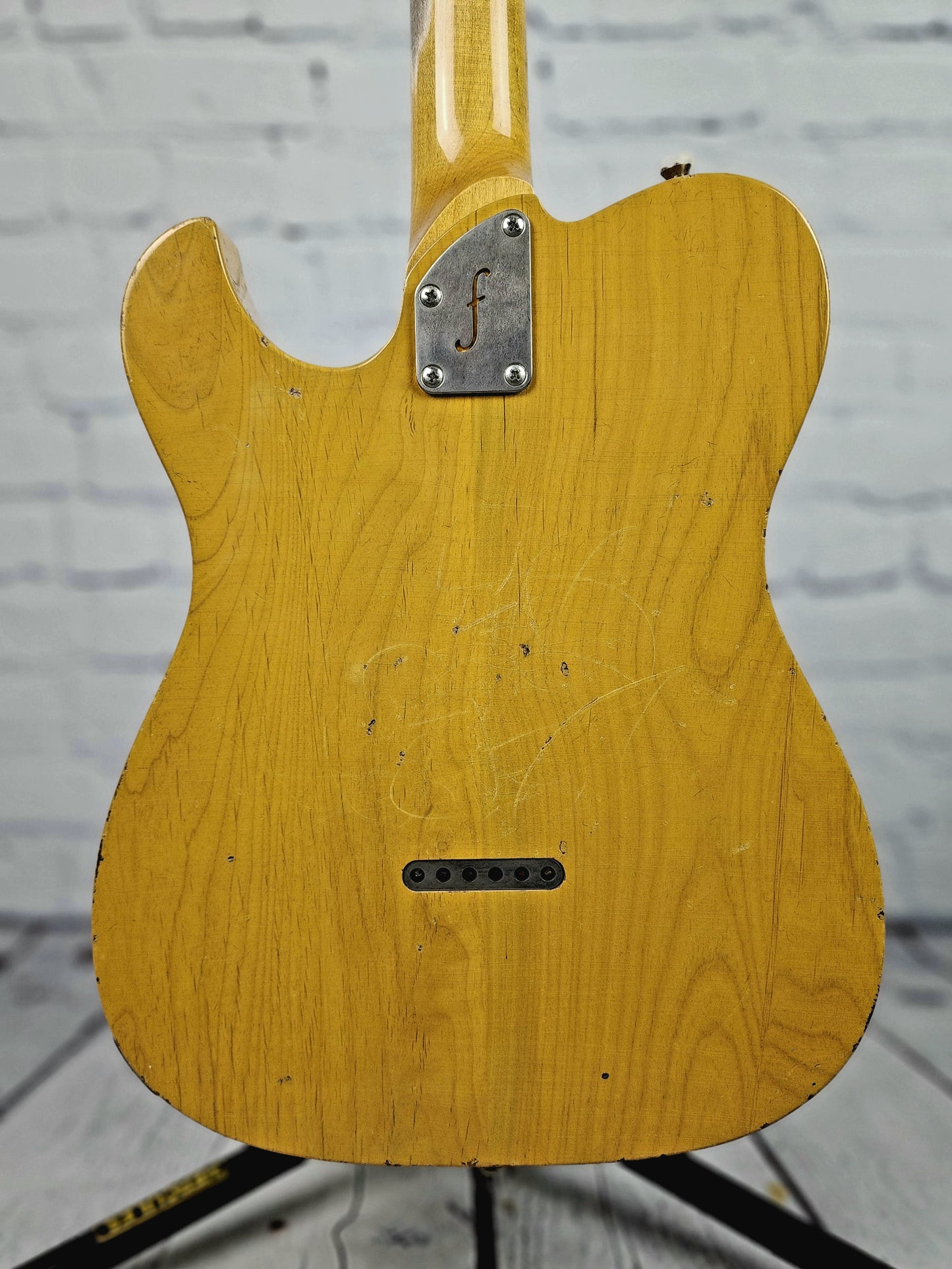 Fano Guitars TC6 Oltre 6 String Electric Guitar Lollar P90 Staple Butterscotch Blonde