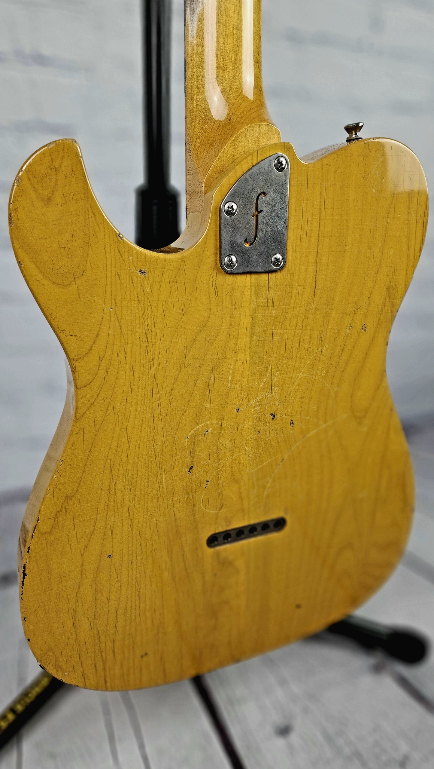 Fano Guitars TC6 Oltre 6 String Electric Guitar Lollar P90 Staple Butterscotch Blonde