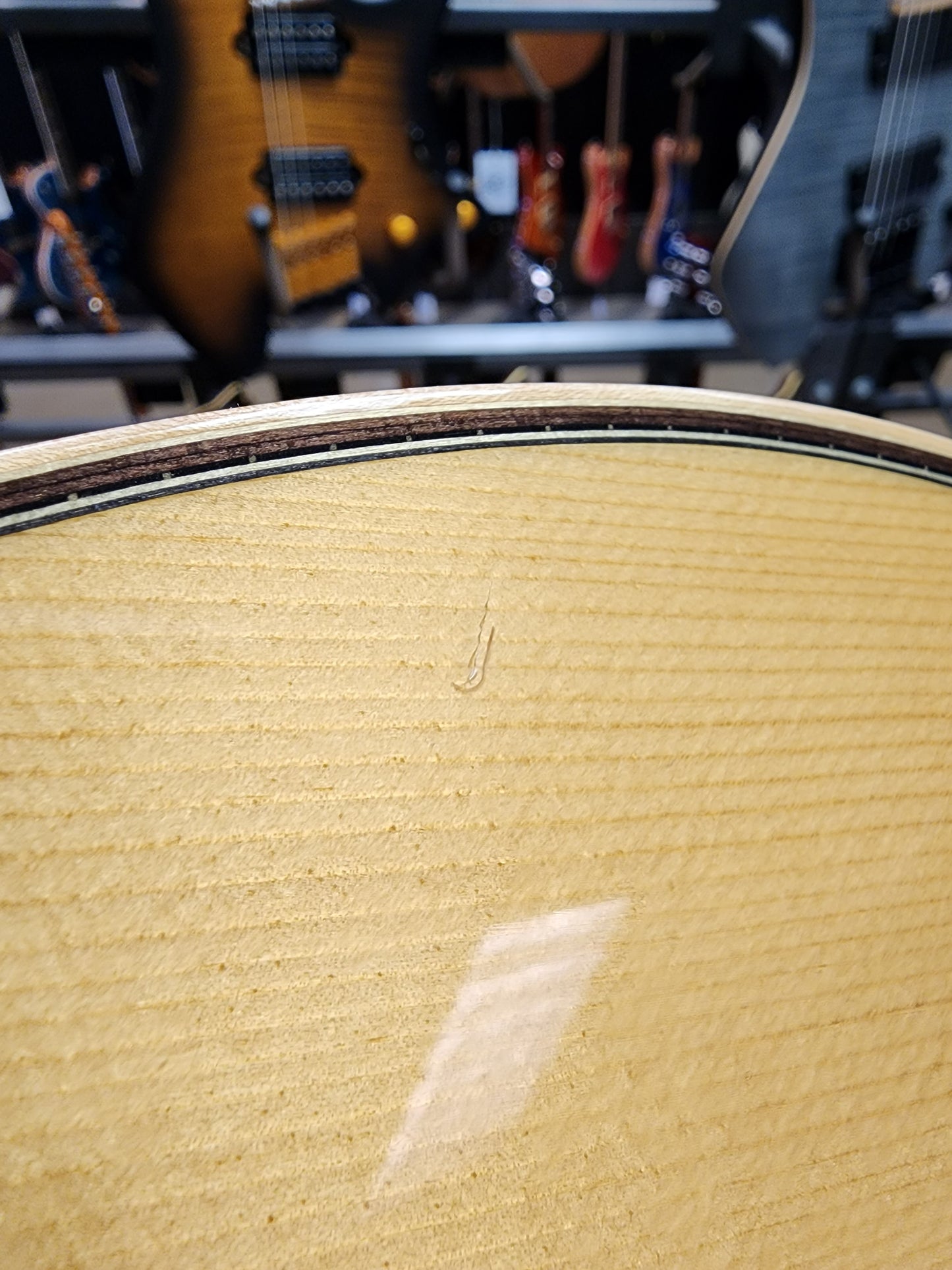 USED Yamaha Japan LL26 ARE II Dreadnaught Acoustic Guitar Natural