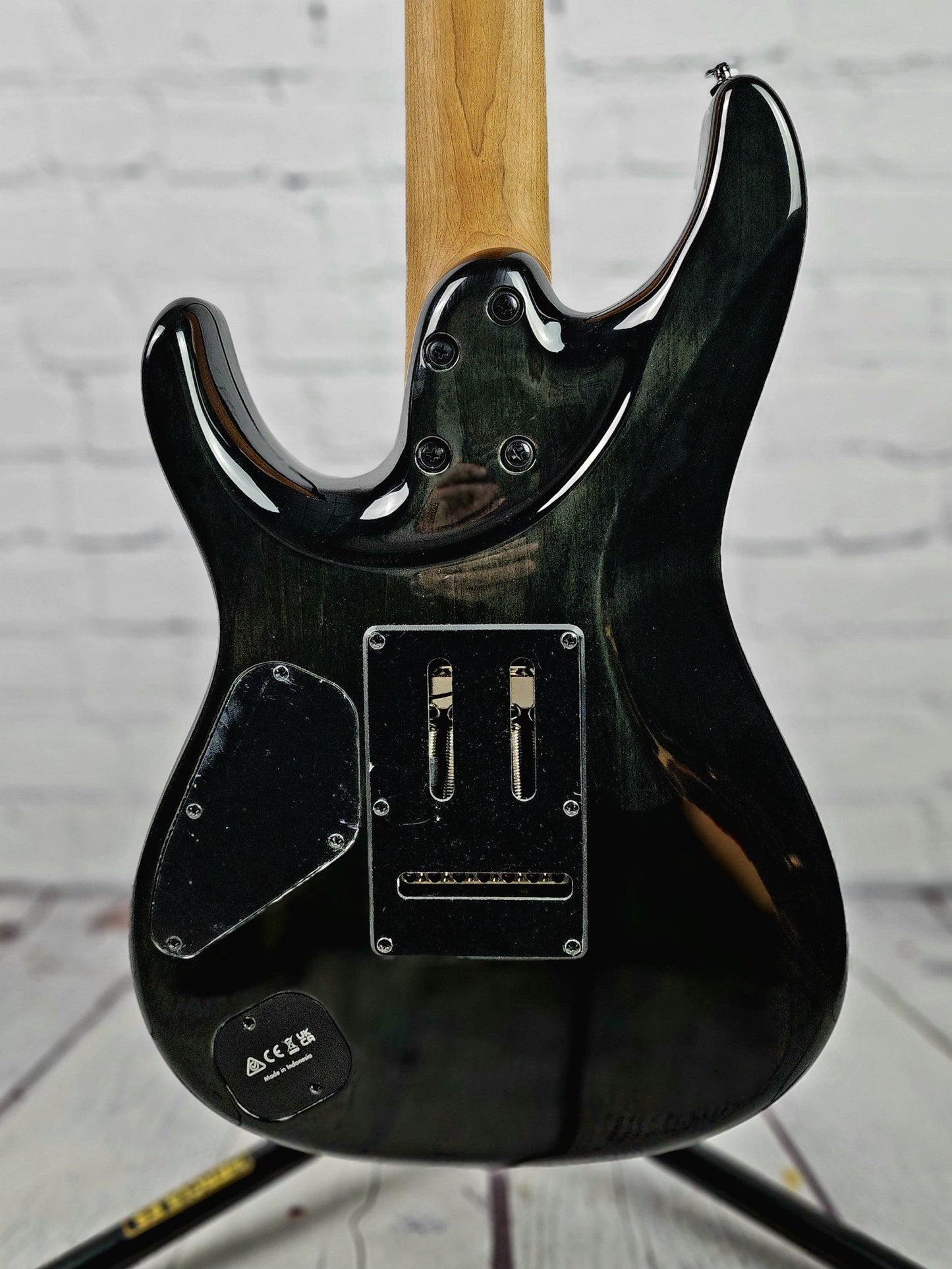 Ibanez Premium AZ427P1PB CK 7 String Electric Guitar Charcoal Black Burst