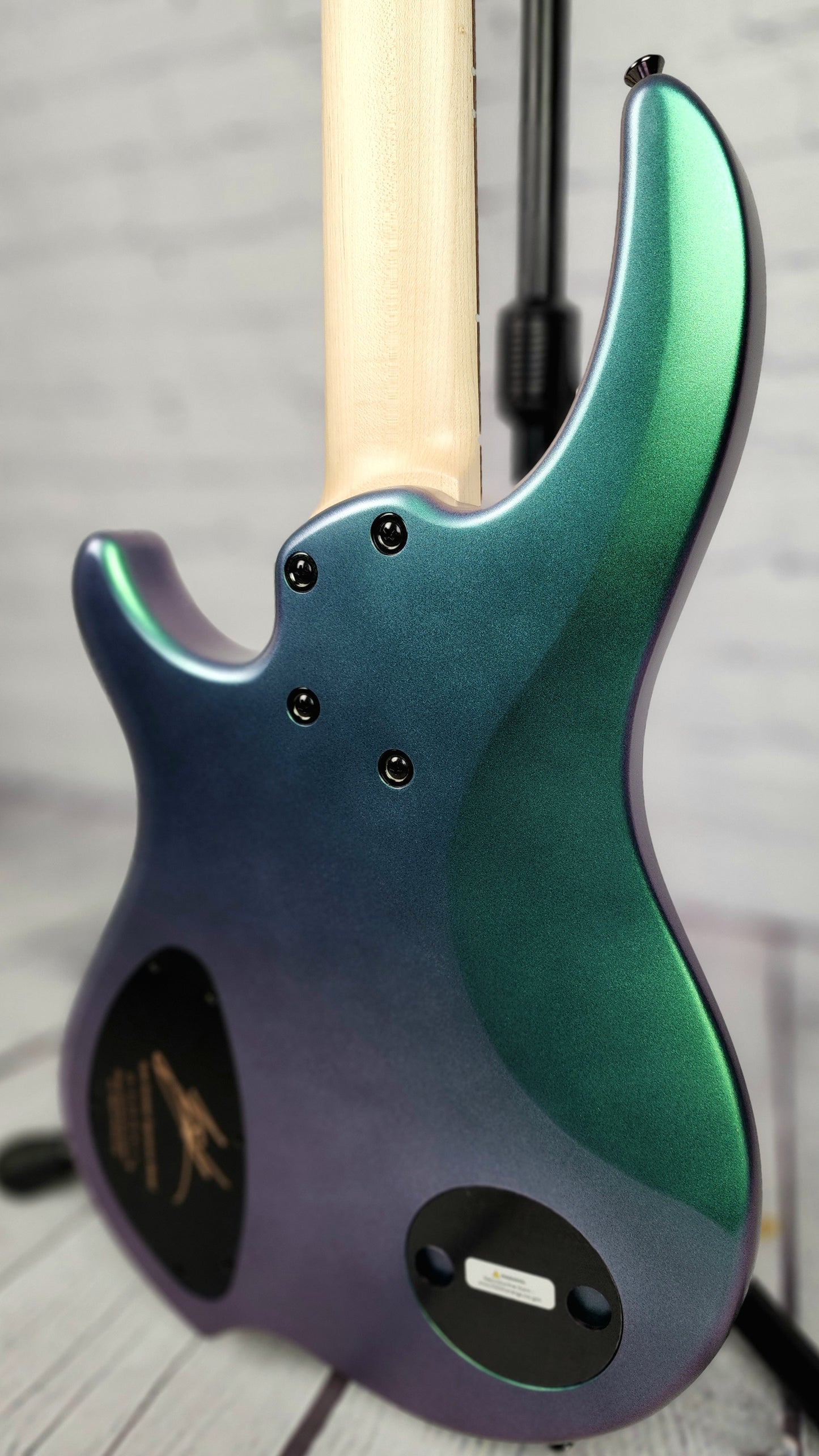 Dingwall Combustion Kyle Konkiel KK3 5 String Bass Guitar Green-to-Purple Color Shift