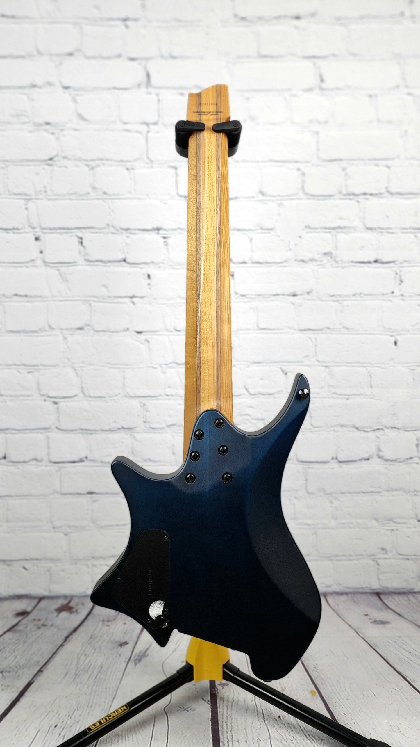 USED Strandberg Boden Standard 8 String Flame Maple Trans Blue