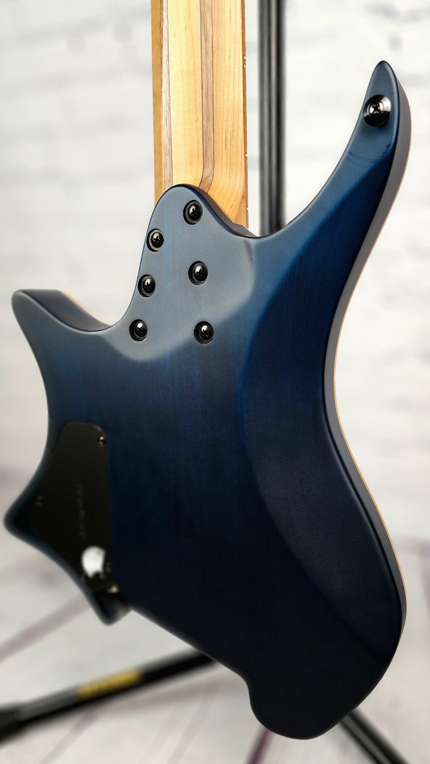 USED Strandberg Boden Standard 8 String Flame Maple Trans Blue