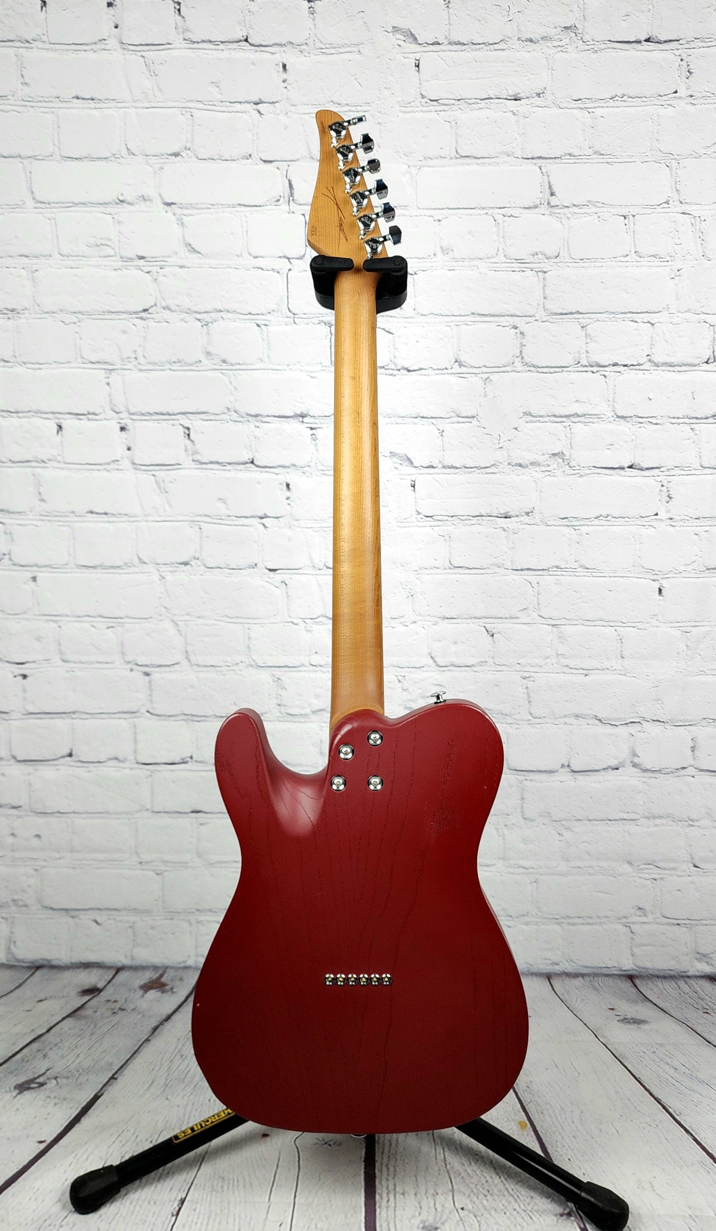 USED Suhr Andy Wood T Style 6 String Electric Guitar Iron Red