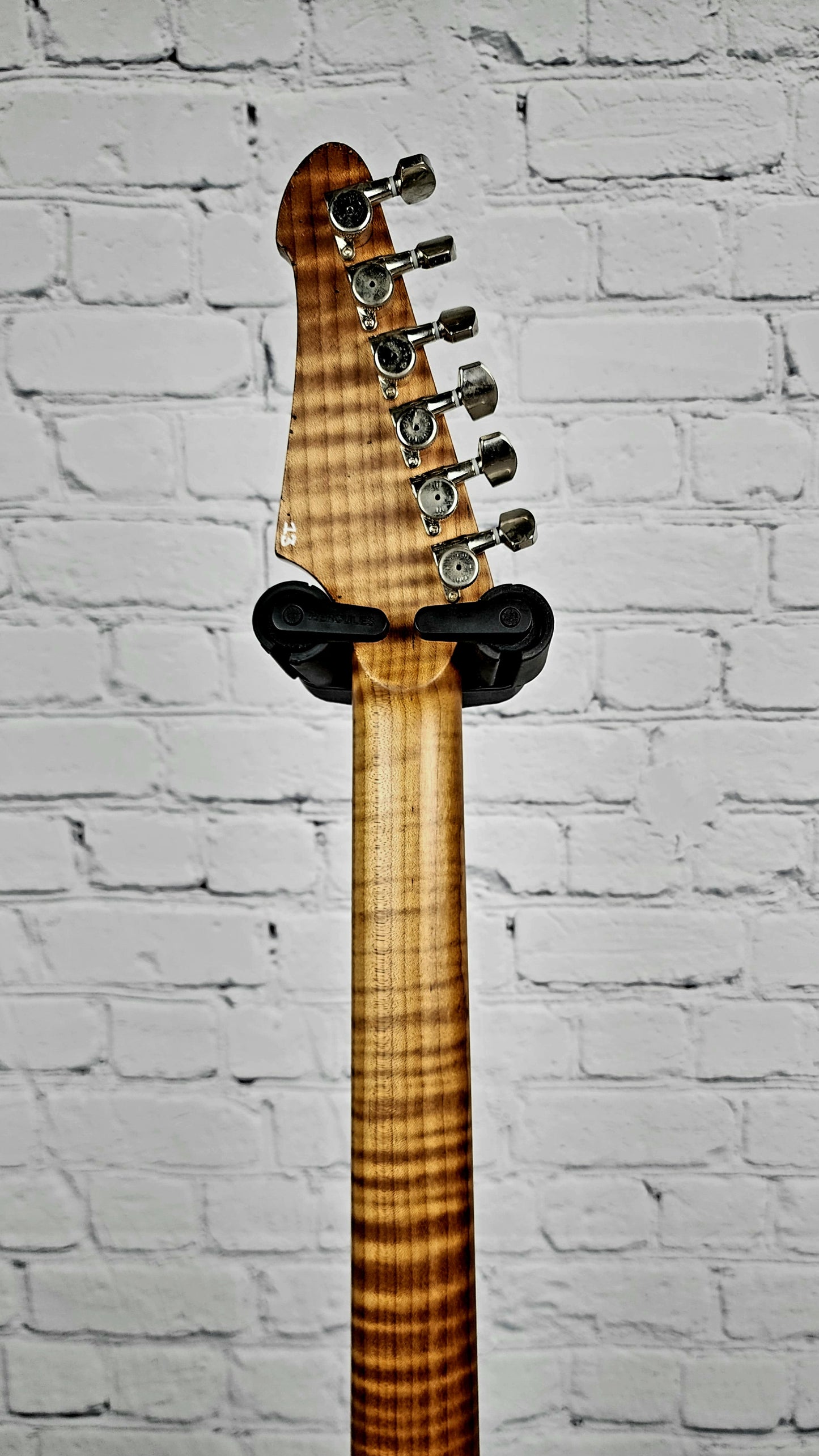 Balaguer Guitars USA Series Espada Shell Pink Over Sunburst Roasted Maple
